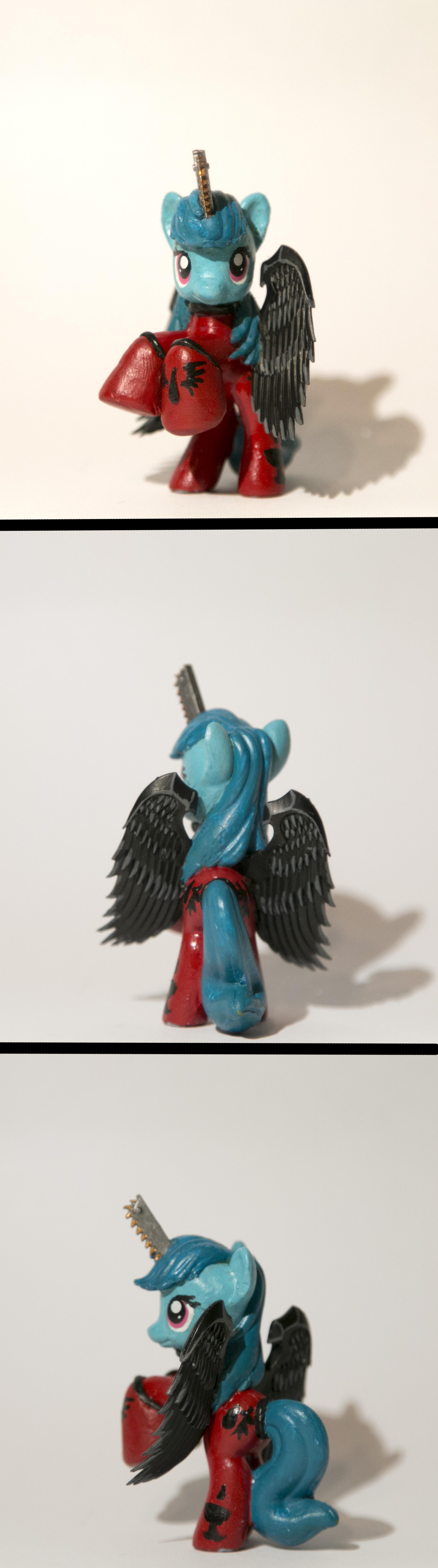 Blood Angels, Cute, My Little Pony, Pegasus, Space Mareines, Stupid