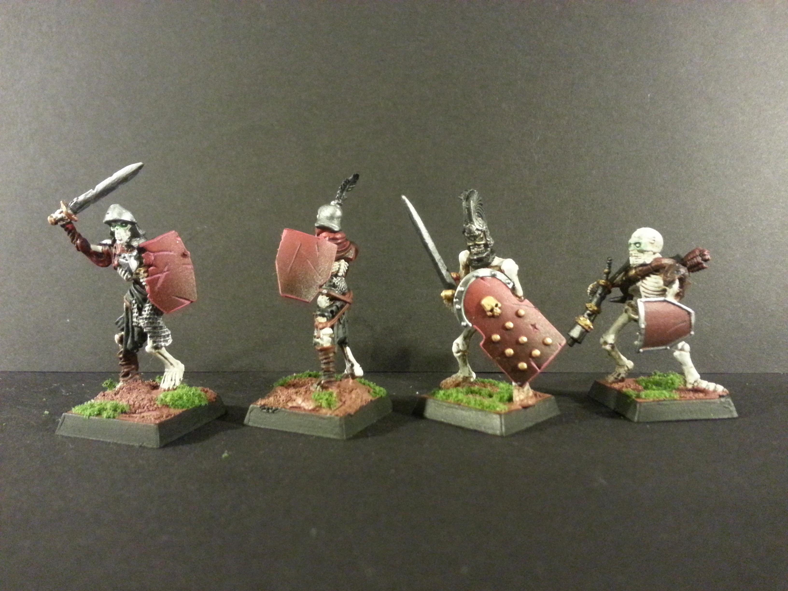 Dwarves, Games Workshop, Mantic Games, Scutum Shield, Skeleton Warriors, Undead, Warhammer Fantasy