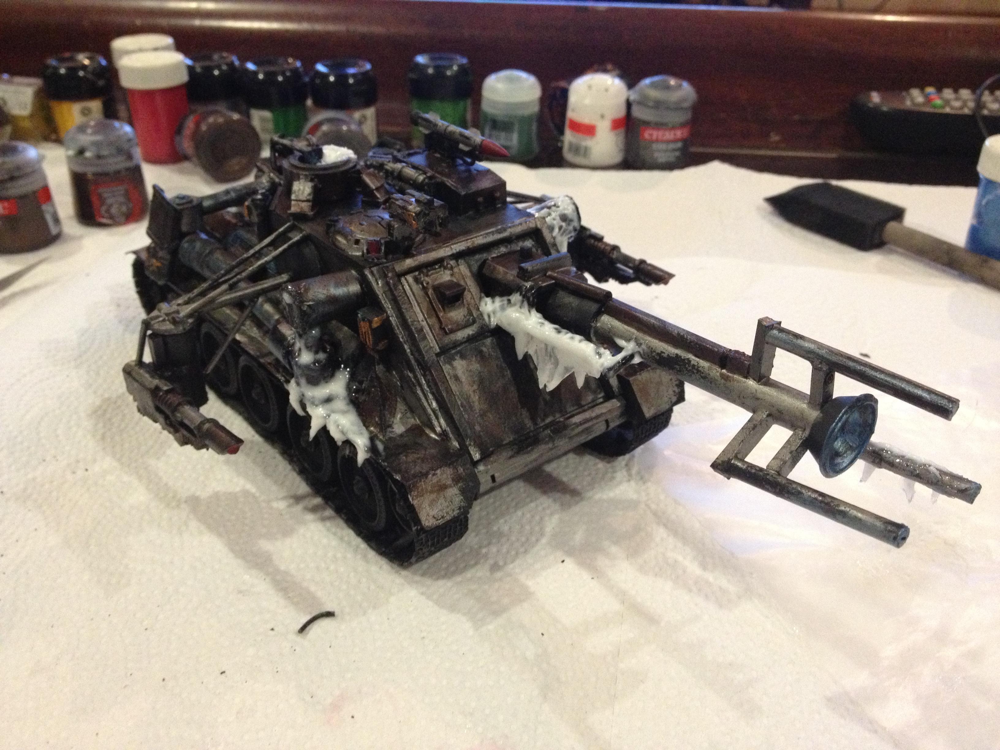 Cryo Tank, Icing WIP 1