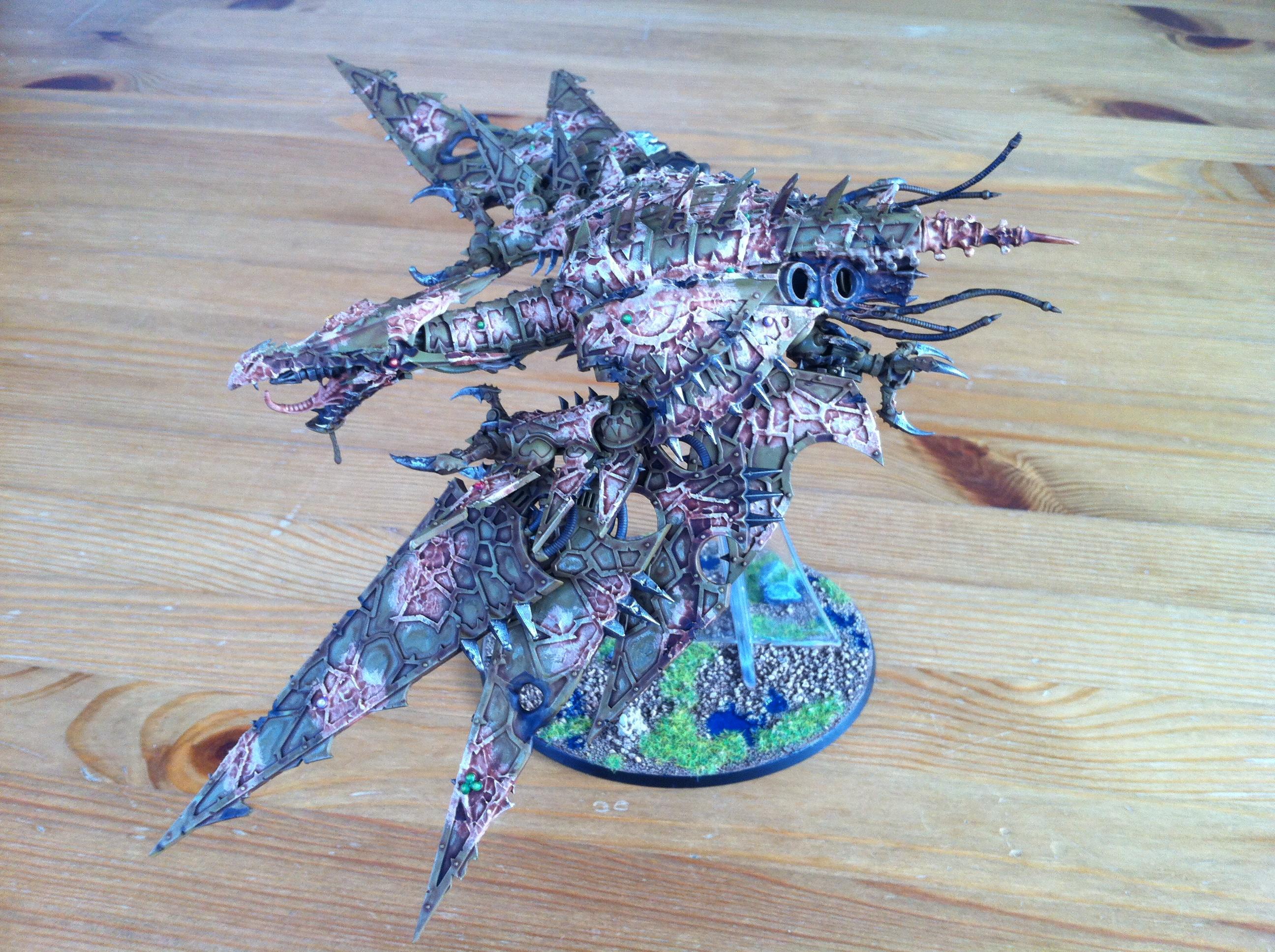 Chaos Space Marines, Daemon Engine, Heldrake, Nurgle Heldrake