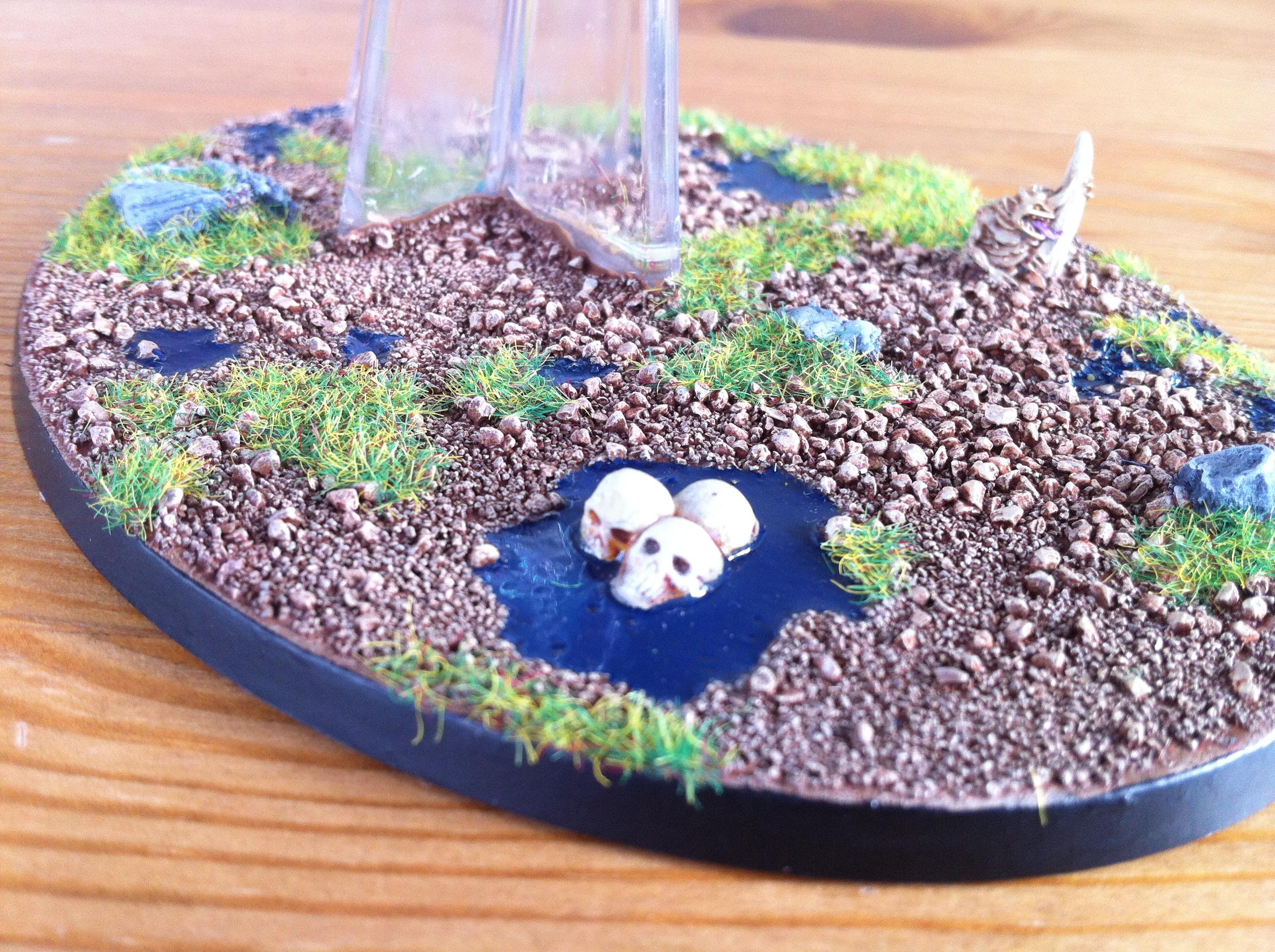 Flying Base, Heldrake, Nurgle Heldrake, Warhammer 40,000