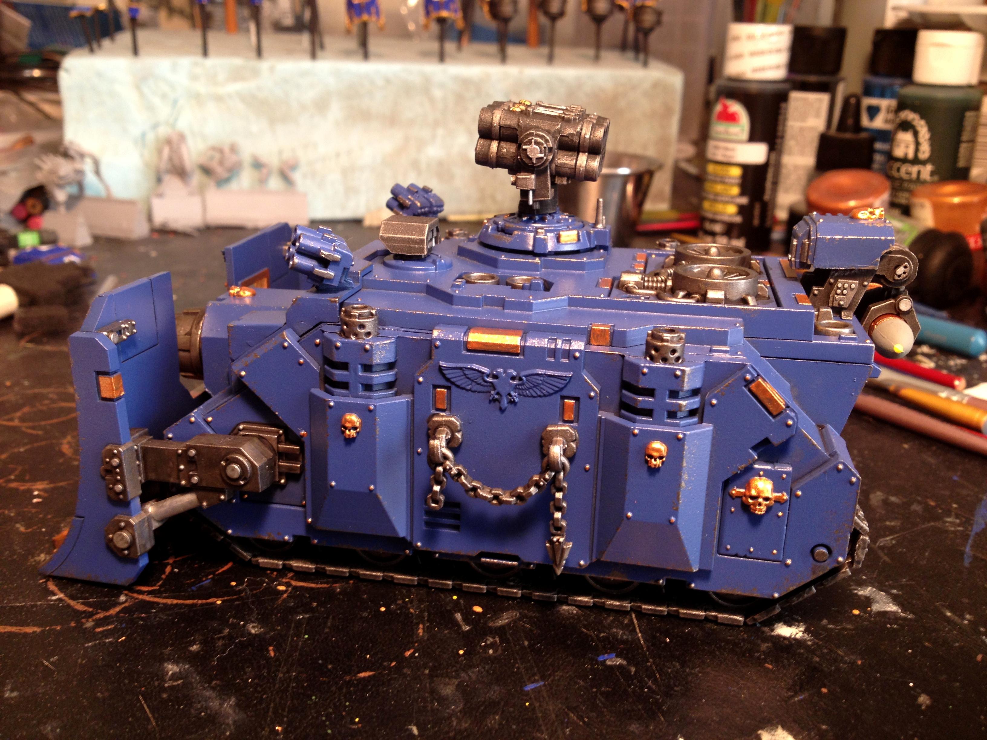 Vindicator Tank, Vindicator tank
