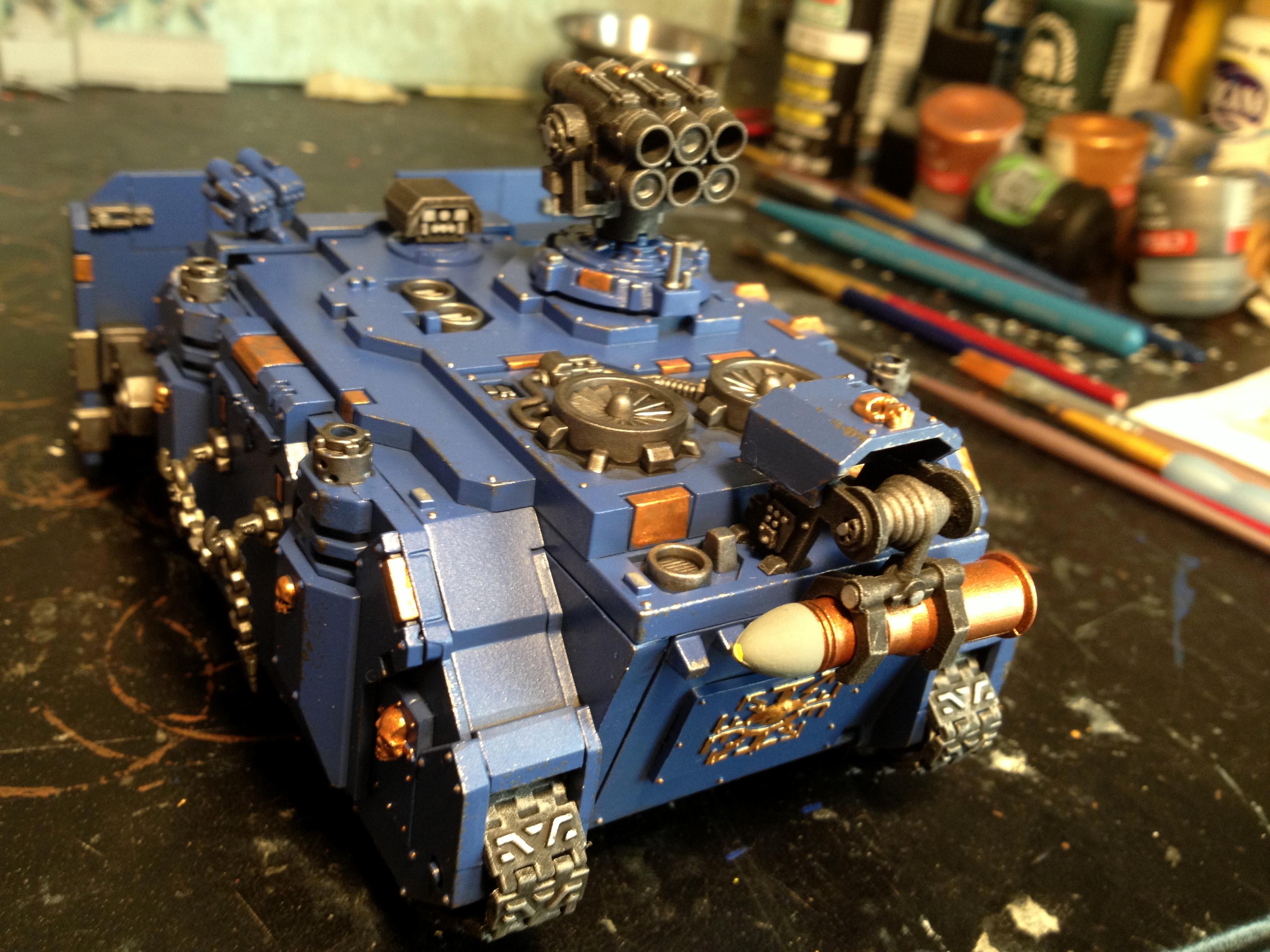 Vindicator Tank, Vindicator tank