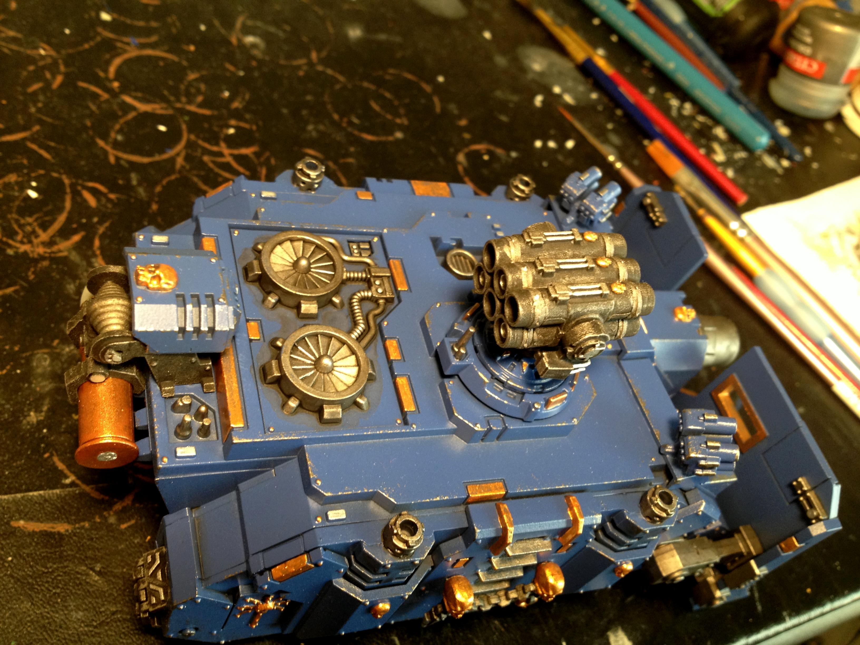 Vindicator Tank, Vindicator tank