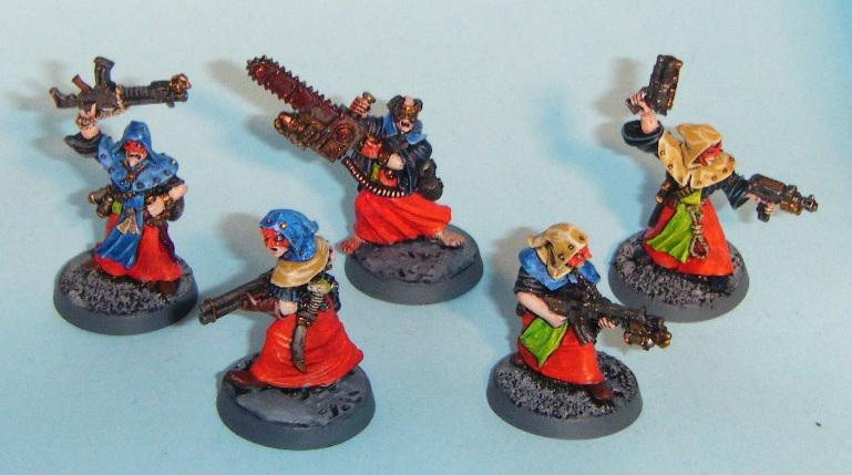 Cawdor, Cultist, Cultistes, Eviscerator, Necromunda