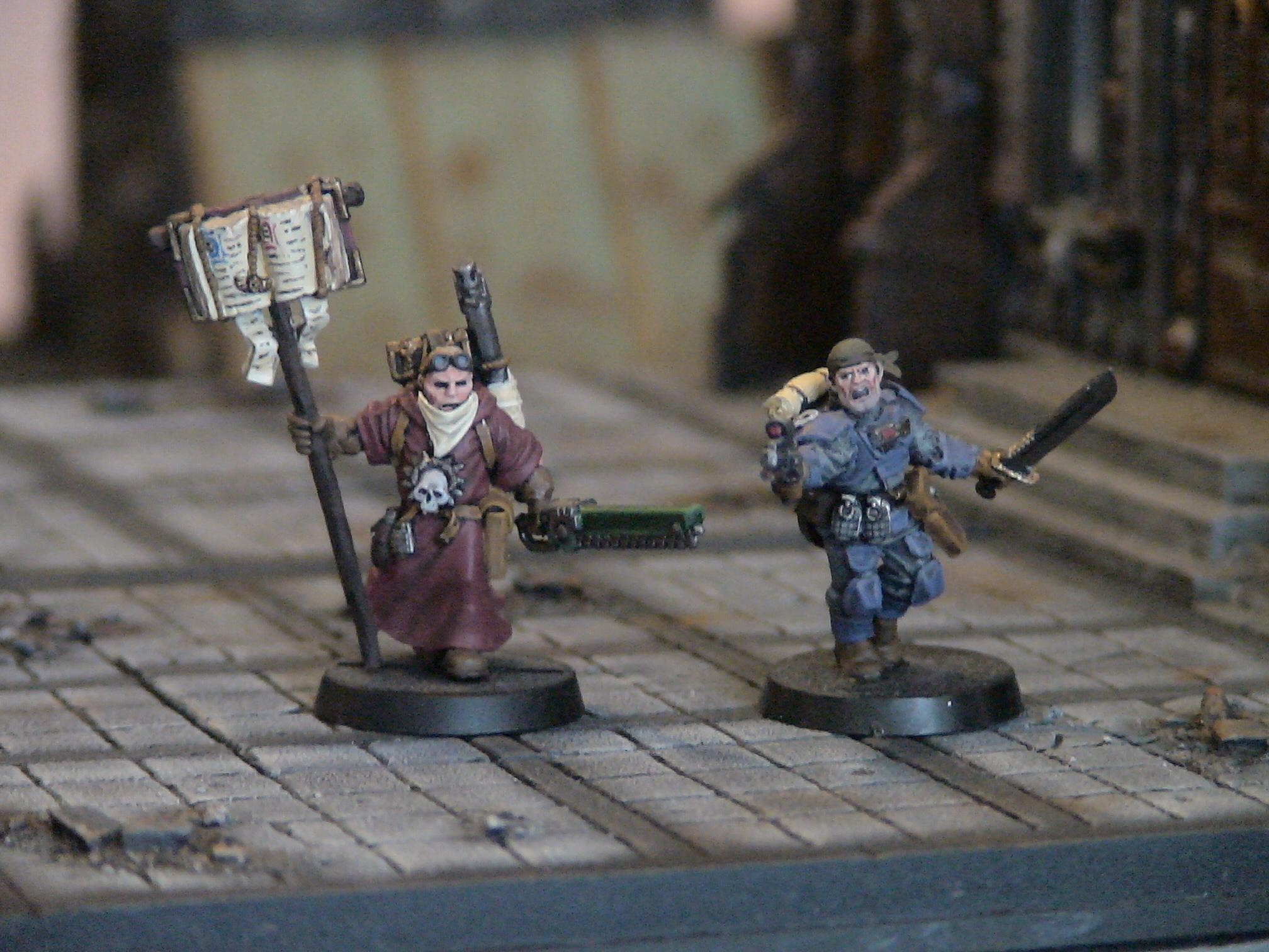 Completed priest and Sergeant Marbo count-as