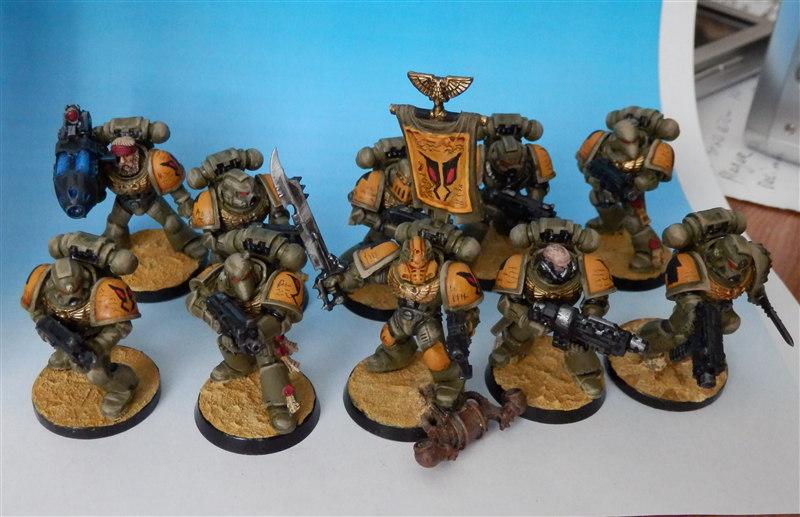 Mantis Warrior, Space Marines, Tactical Squad