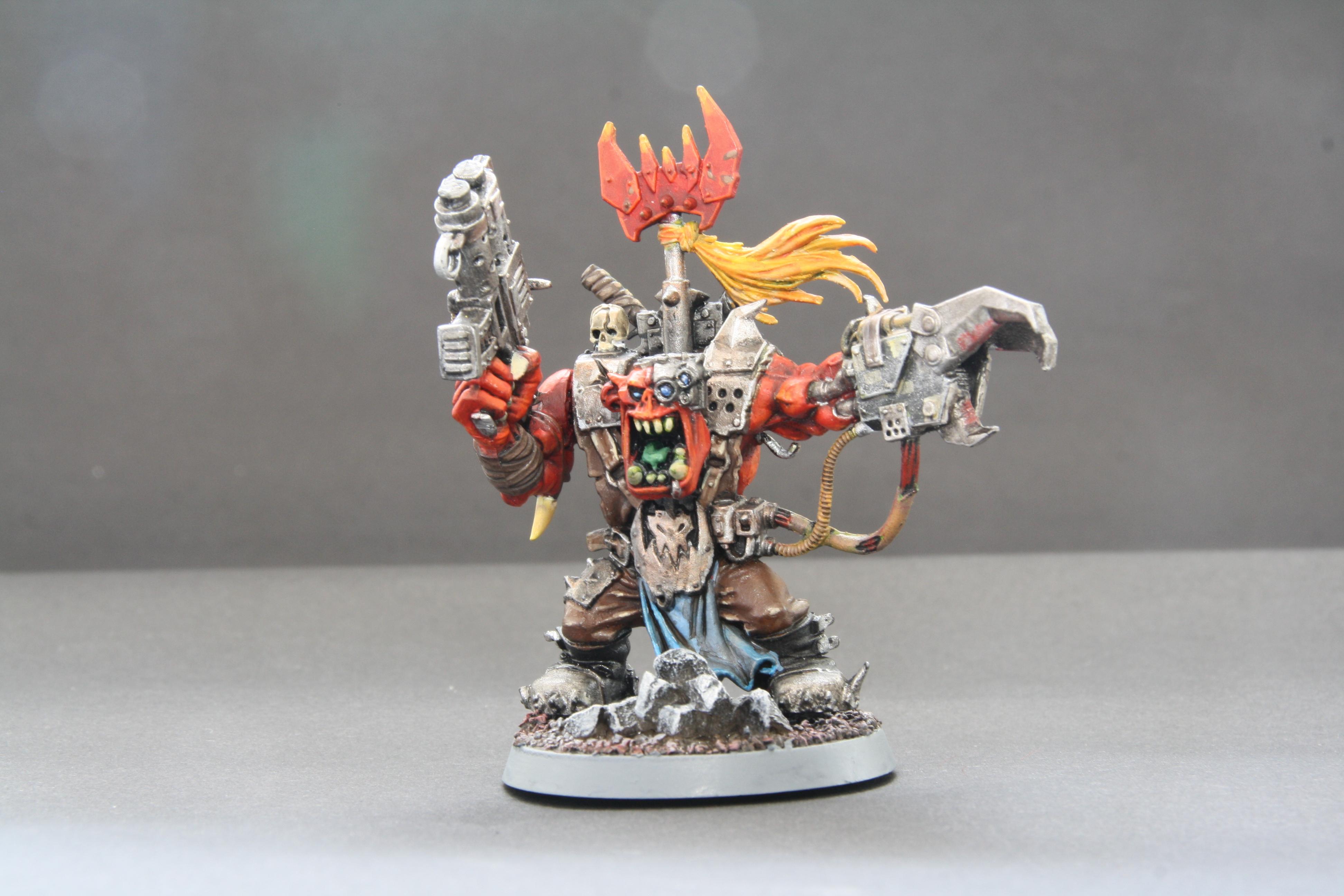 very angry Waaaghboss