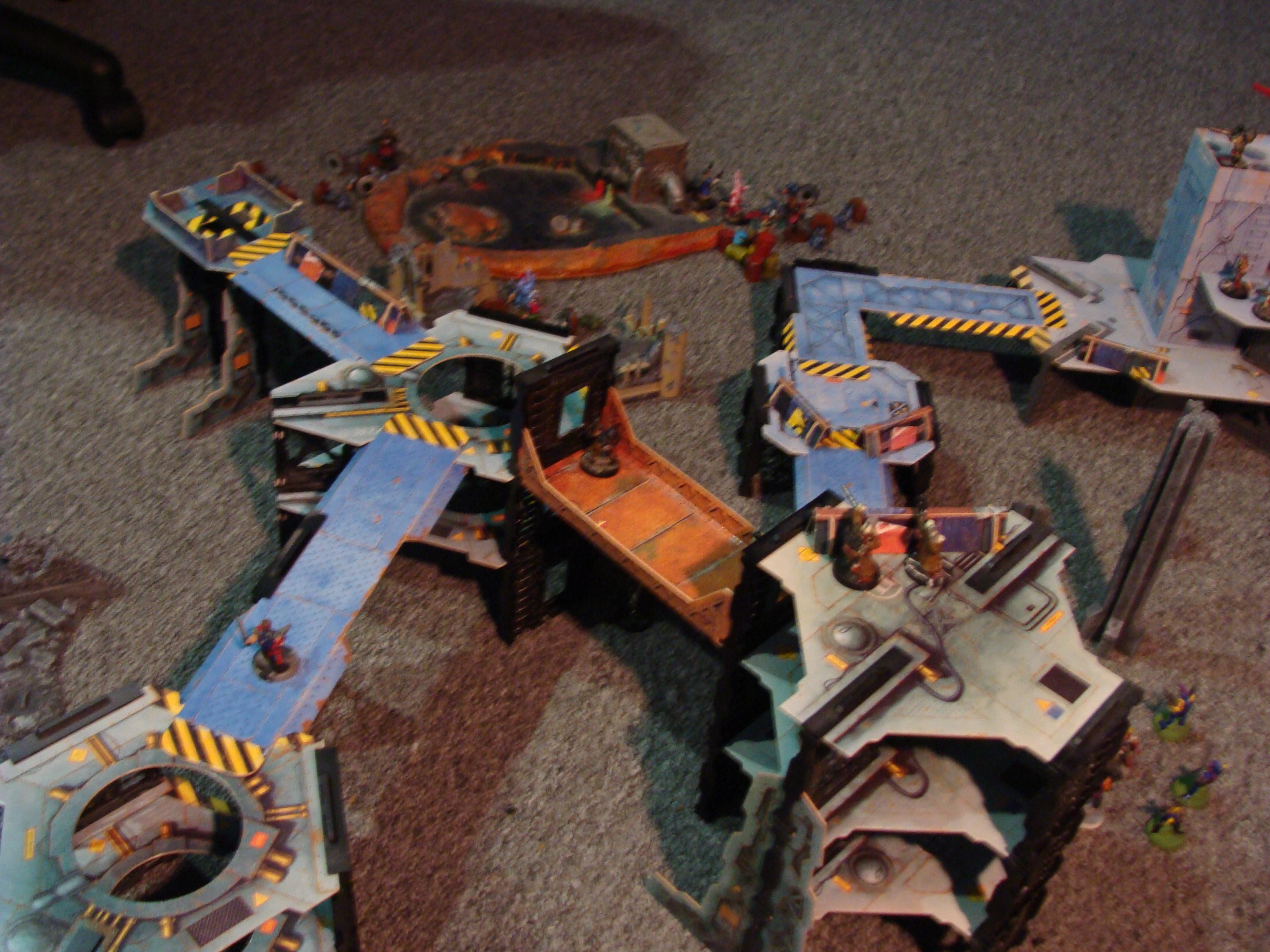 Game In Progress, Necromunda, Platforms, Terrain