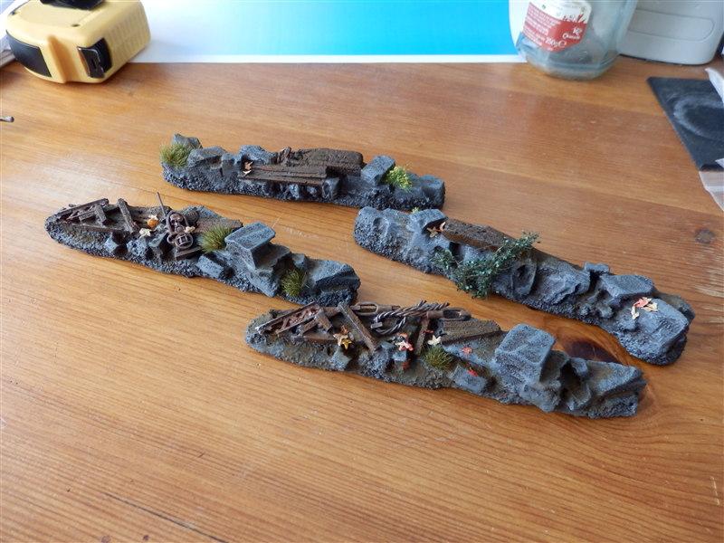Baricades, After adding details/weathering