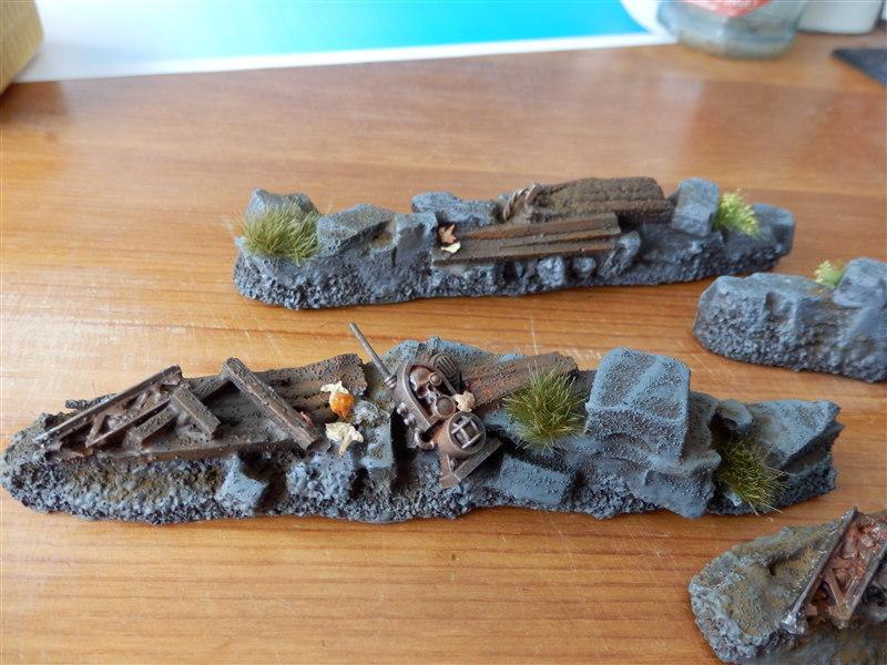 Baricades, After adding details/weathering