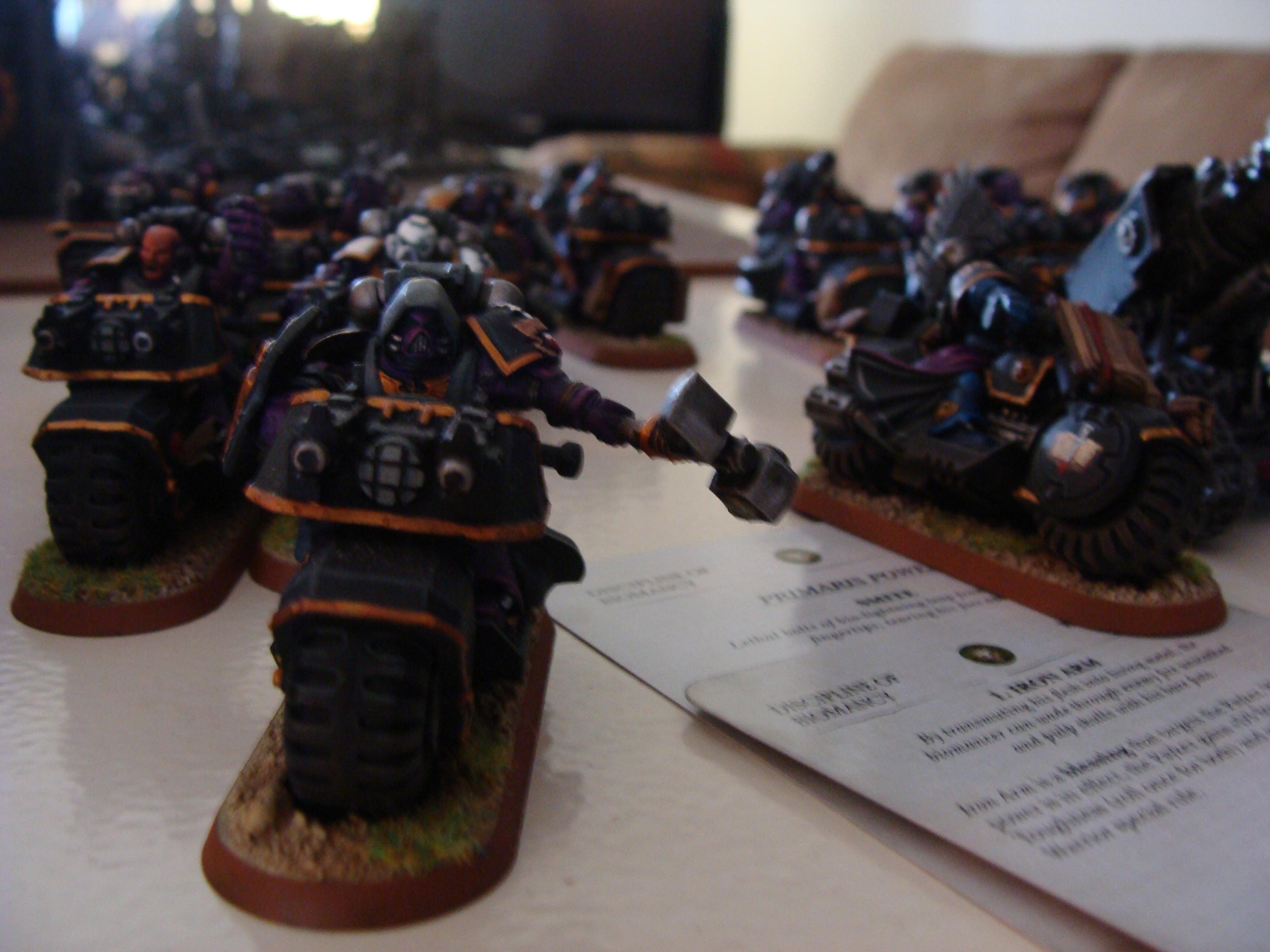 Battle Report, Black Templars, Imperial Guard, Slaanesh, Space Marines, Tzeentch