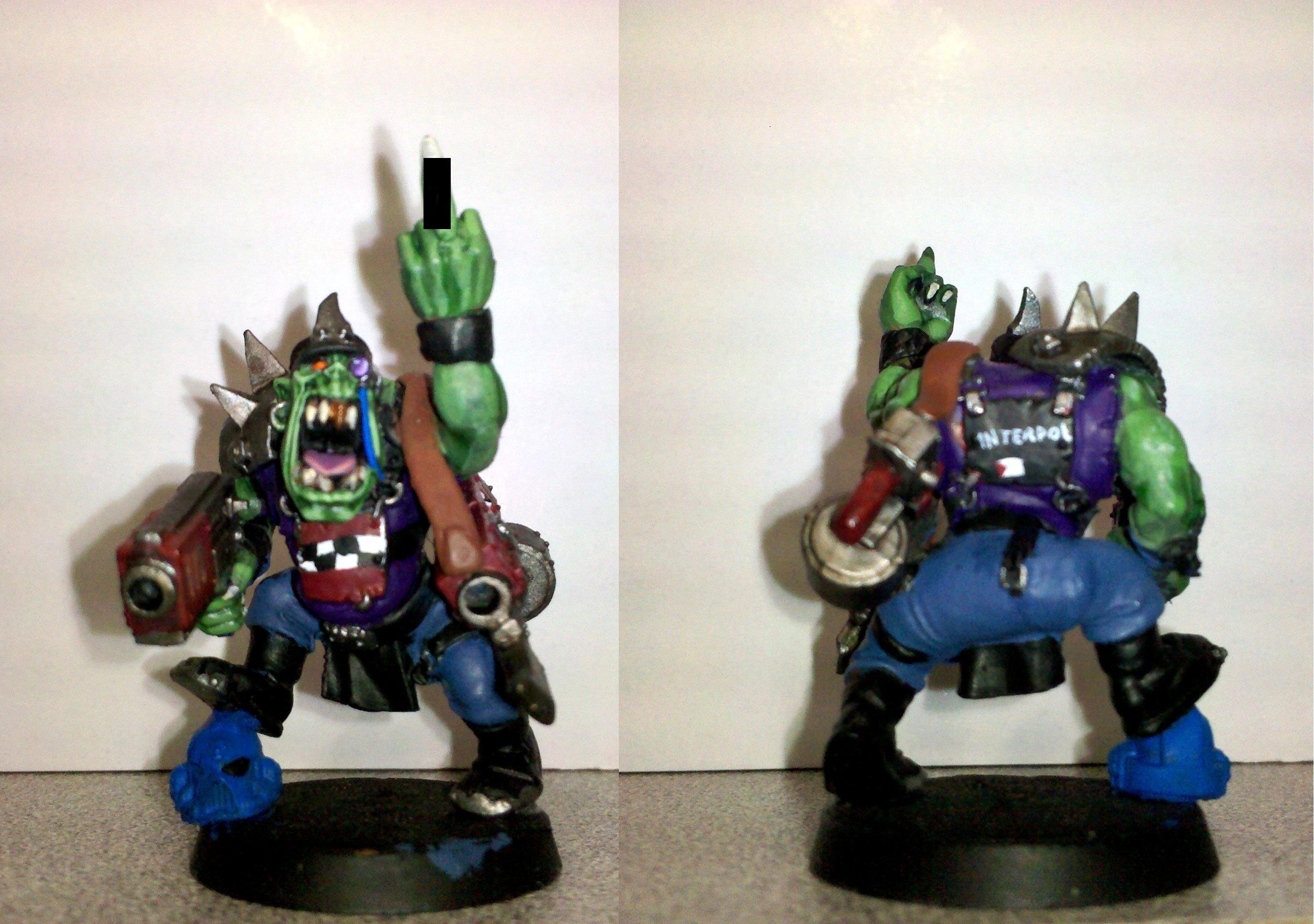Nob, Orks, Shootas, Zergent Benkz