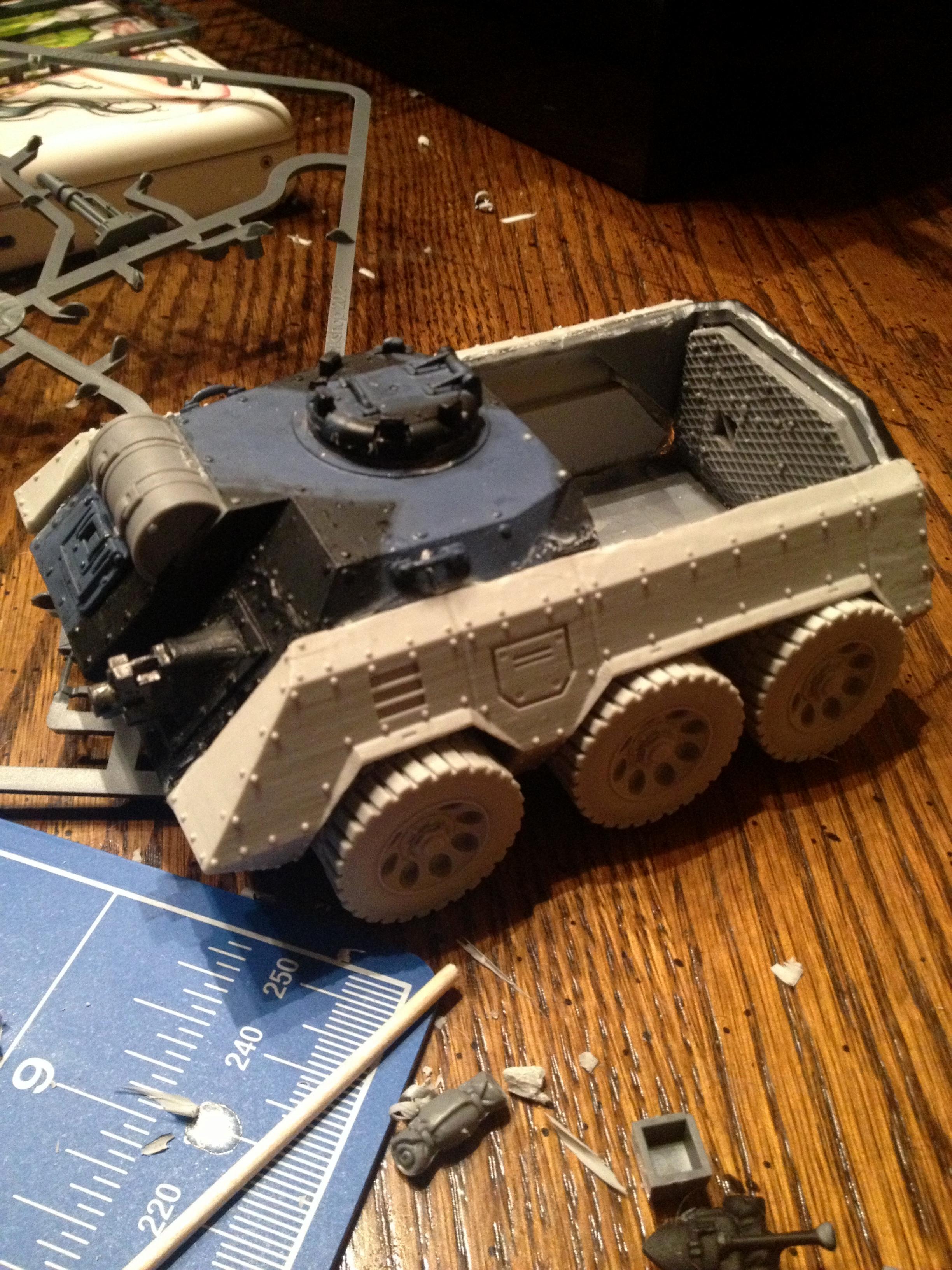 Astra Milistratum, Imperial Guard, Open Top, Wheeled