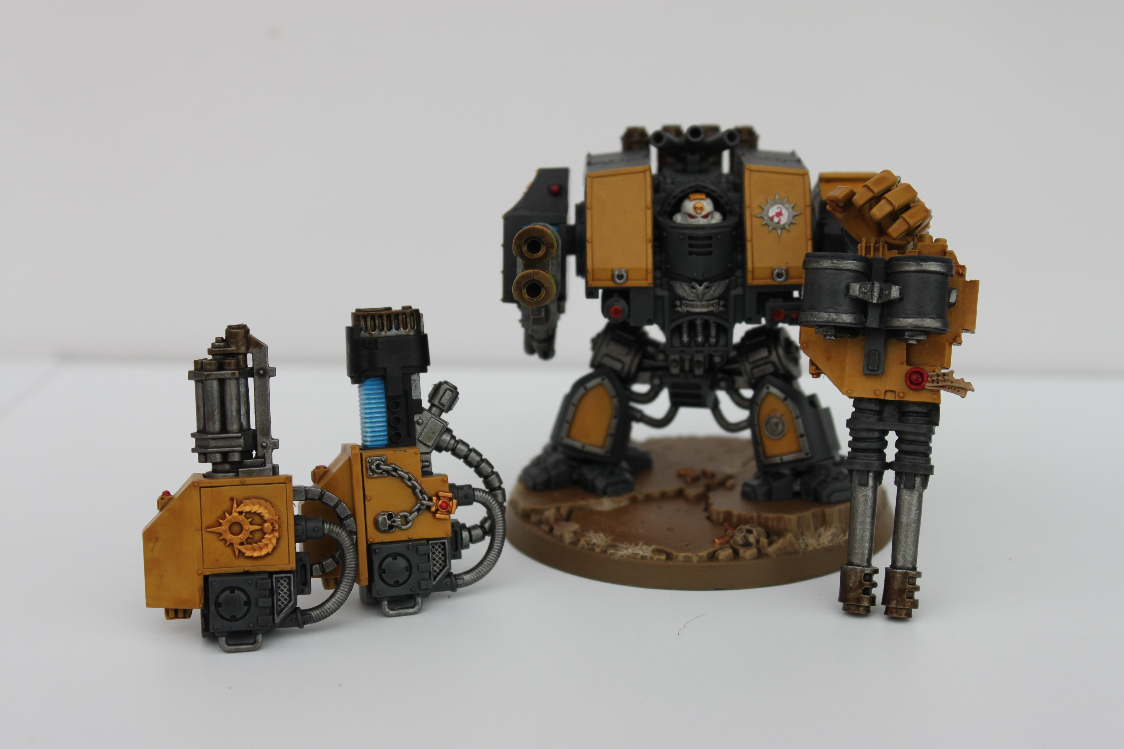 Red Scorpions, Space Marines, Venerable Dreadnought, Warhammer 40,000