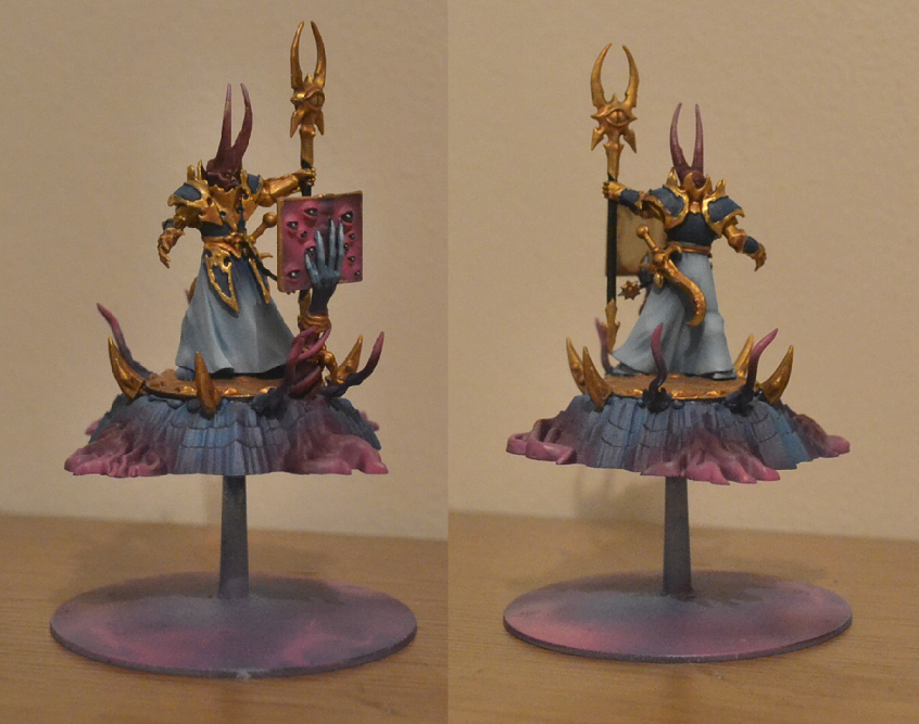 Daemons, Disc, Herald, Tzeentch, Warhammer 40,000
