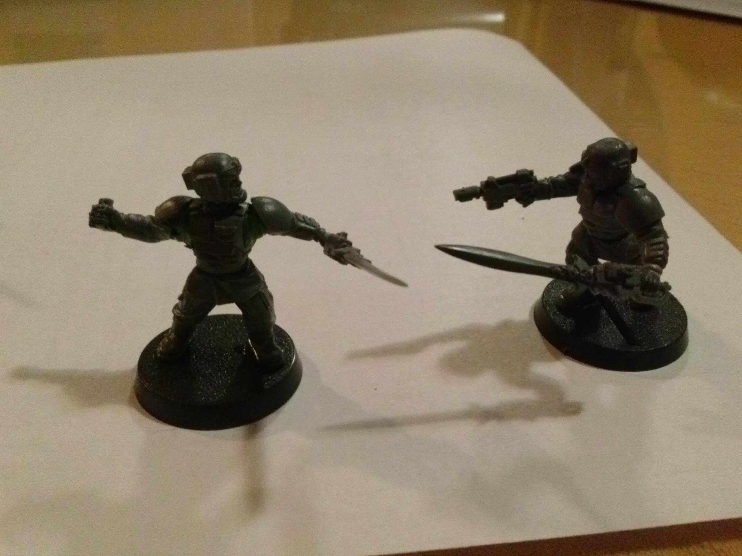 Sergents with power weapons