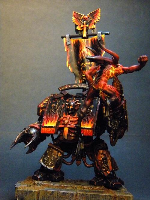 Daemons, Dreadnought, Flames, Lava, Legion Of The Damned