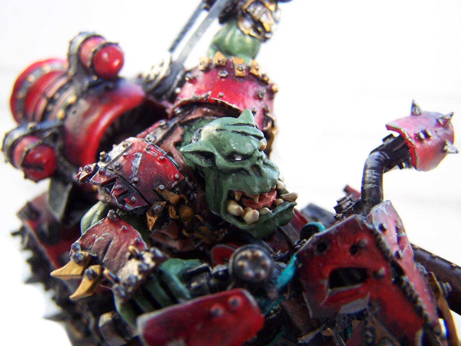 Evil Sunz, Forge World, Orks, Warbike, Warboss, Warhammer 40,000