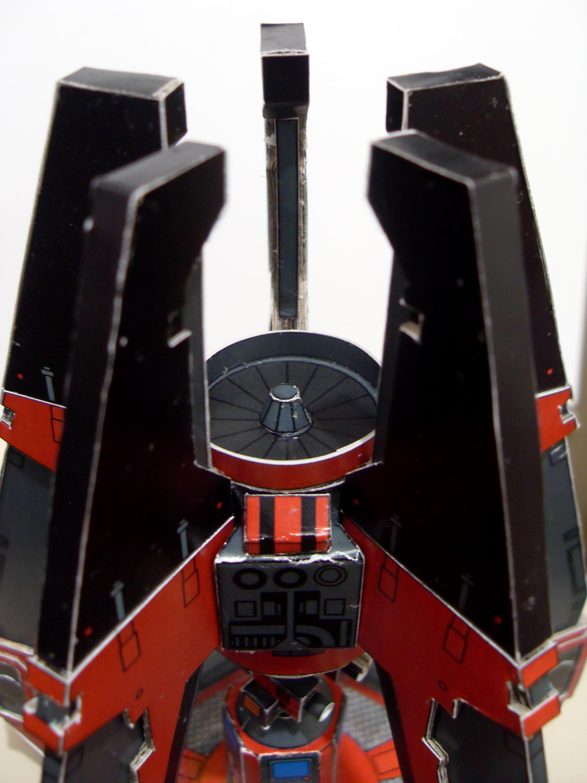 Drop Pod, Nlood Angel, Papercraft, Warhammer 40,000, Warhammer Fantasy