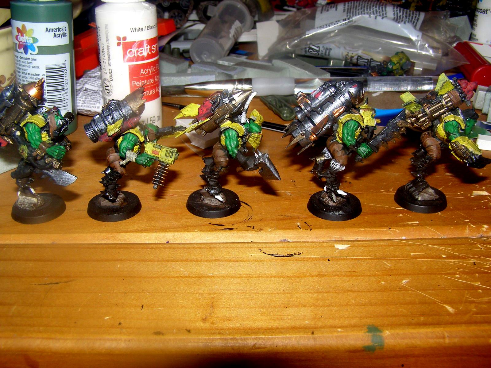 Bad Moons, Orks, Stormboyz, Waaagh!, Warhammer 40,000