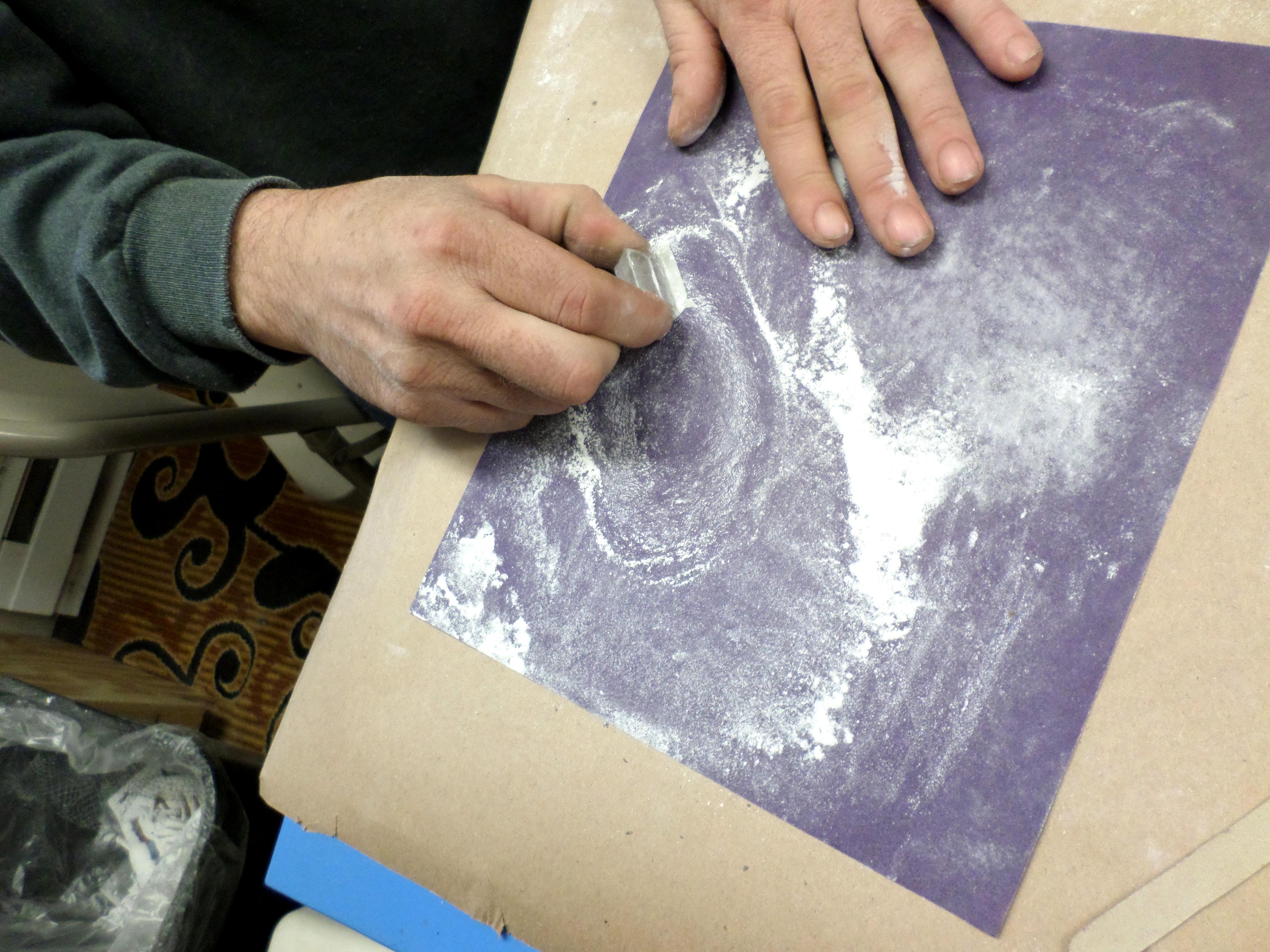Sanding the Cast [3-11-14]