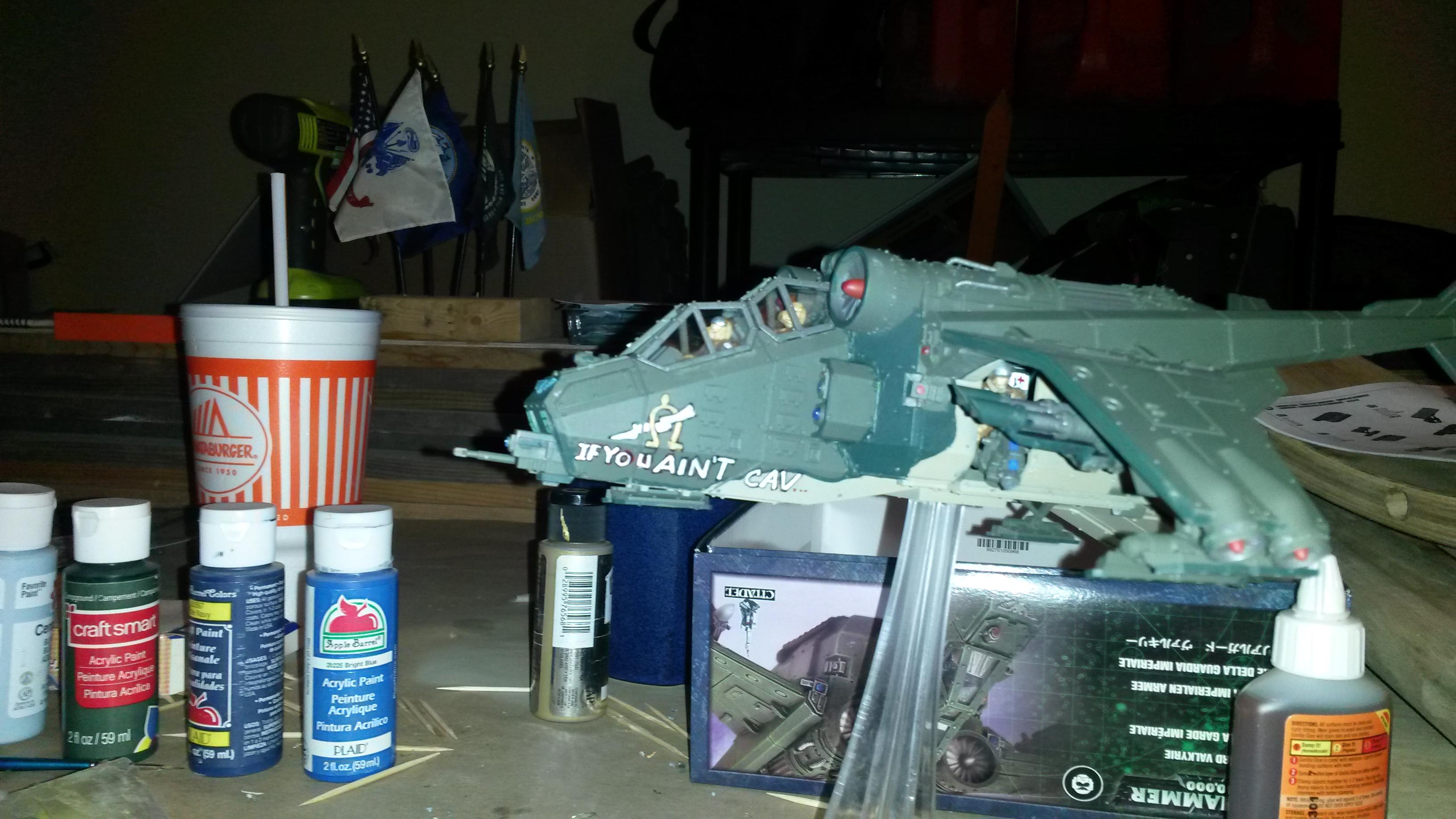 Imperial Guard, Nose Art, Valkery