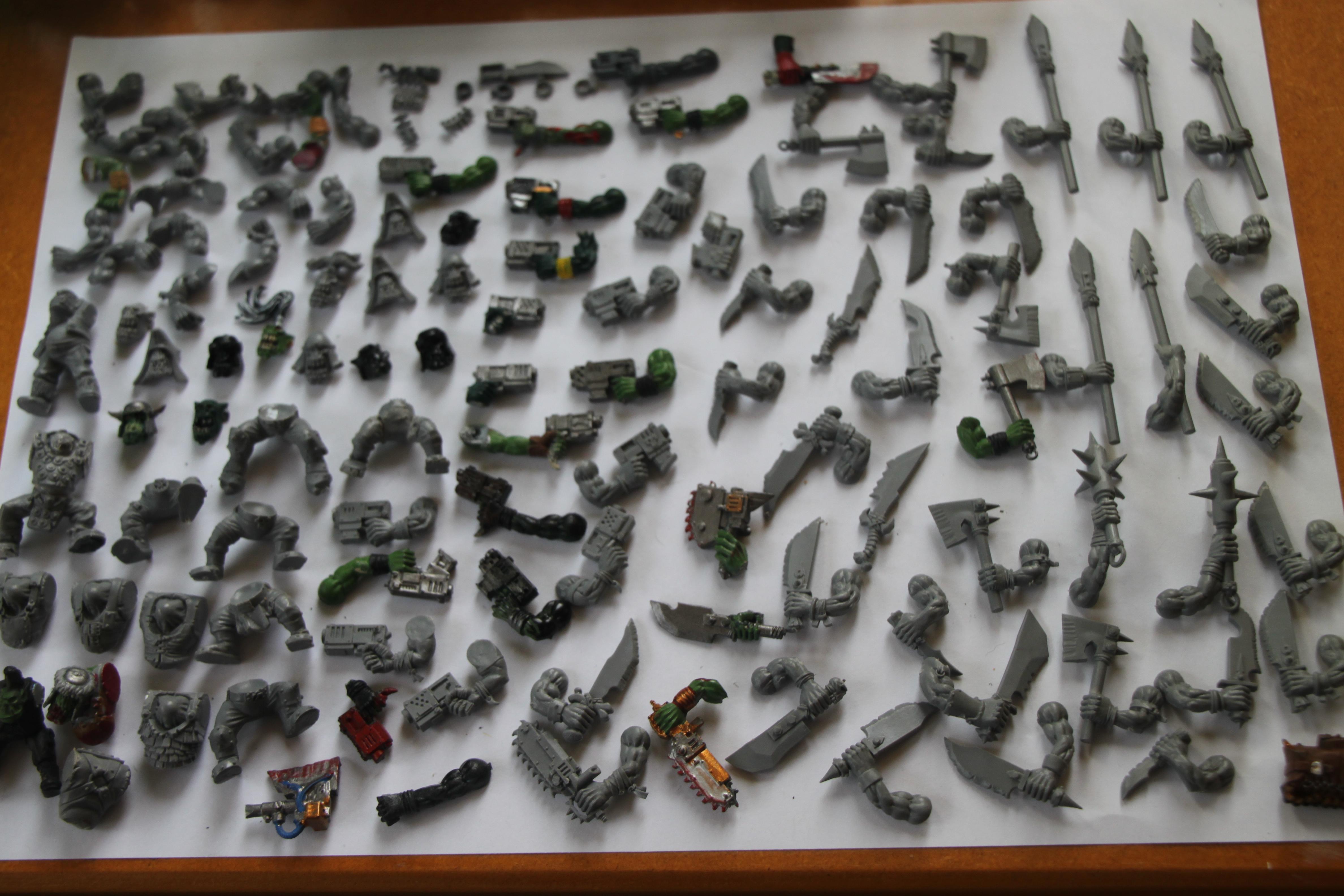 wide view of most of the ork bit's im selling