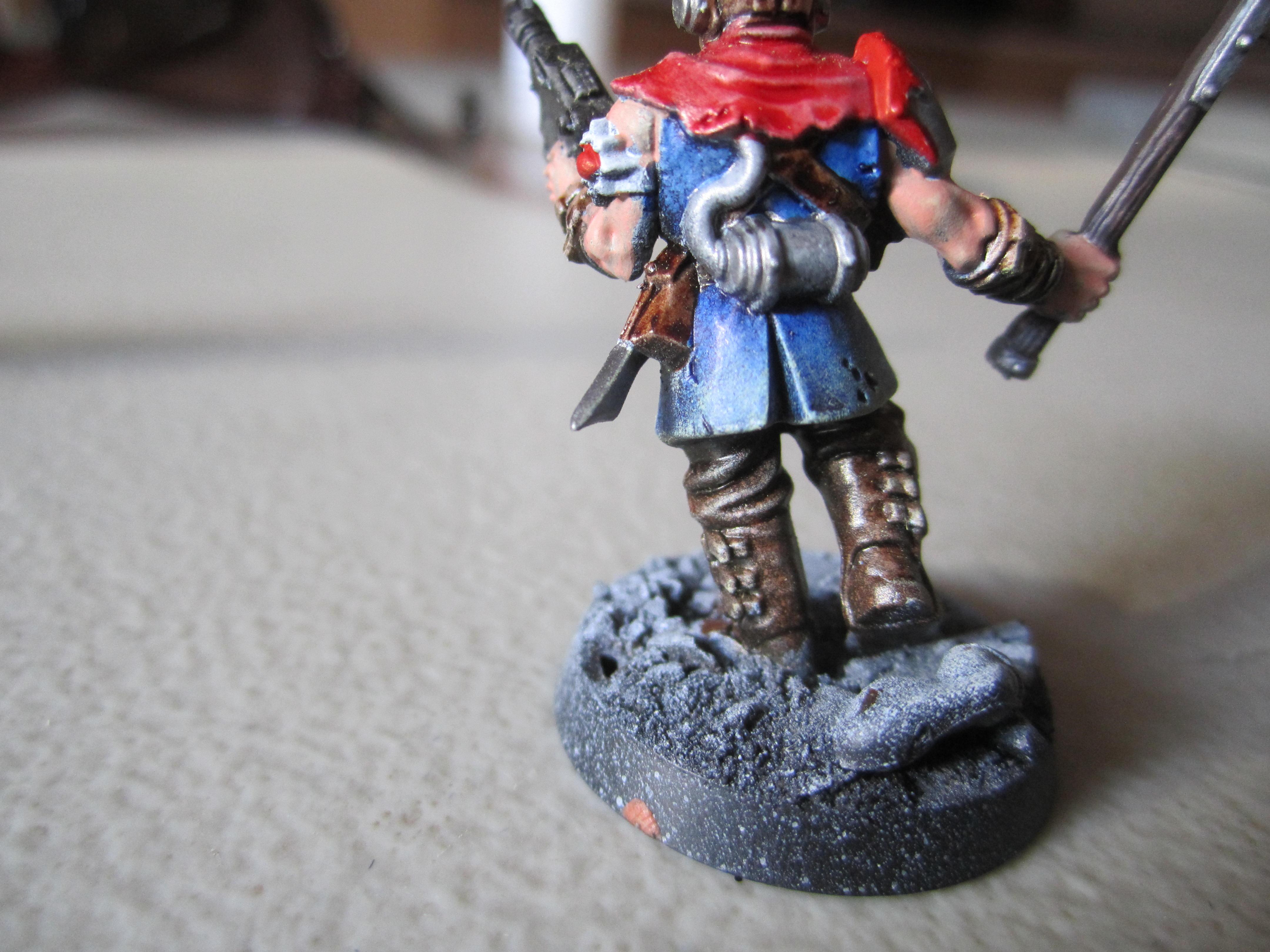 Some dry brushing done