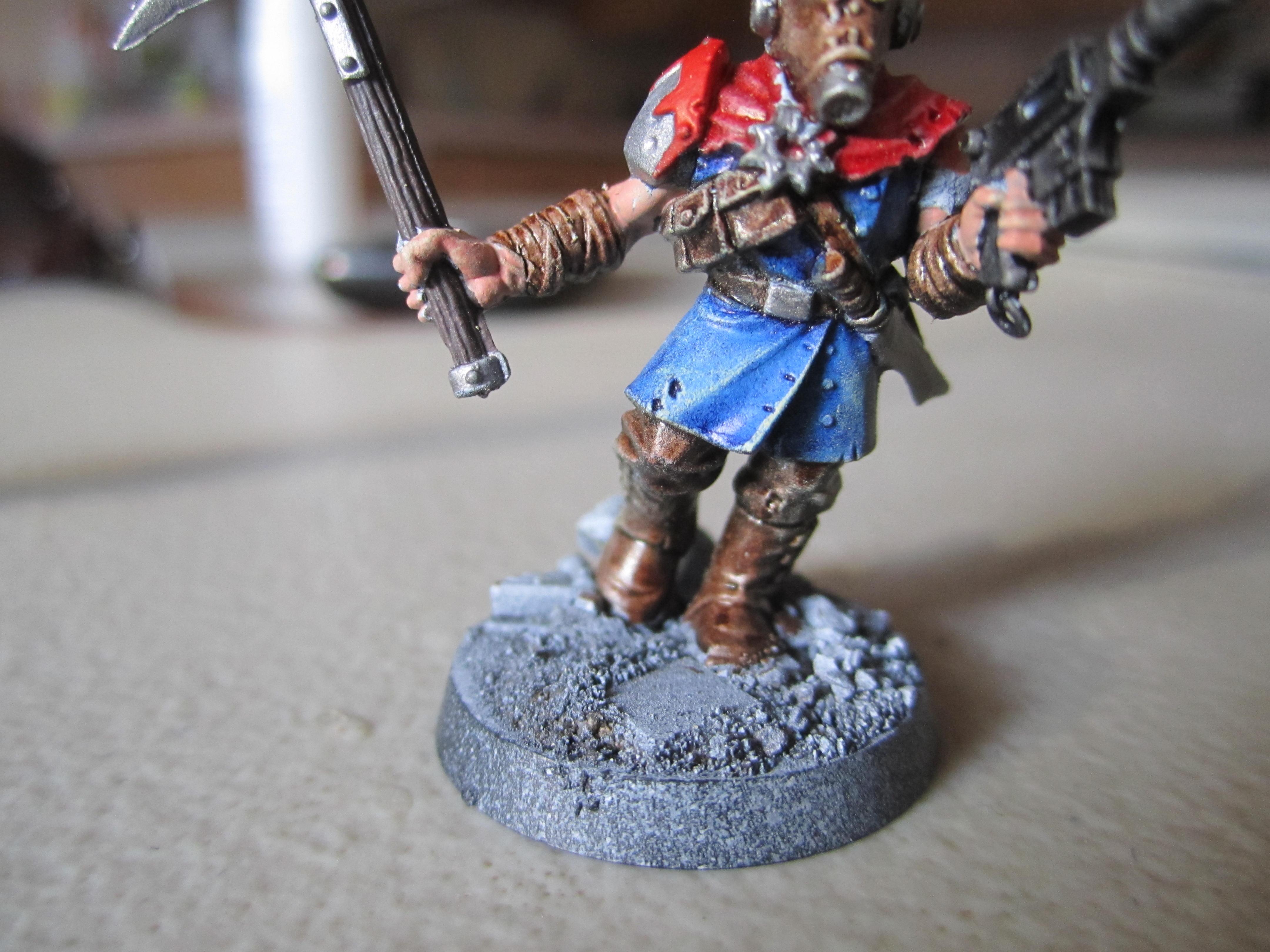 Some dry brushing done. 