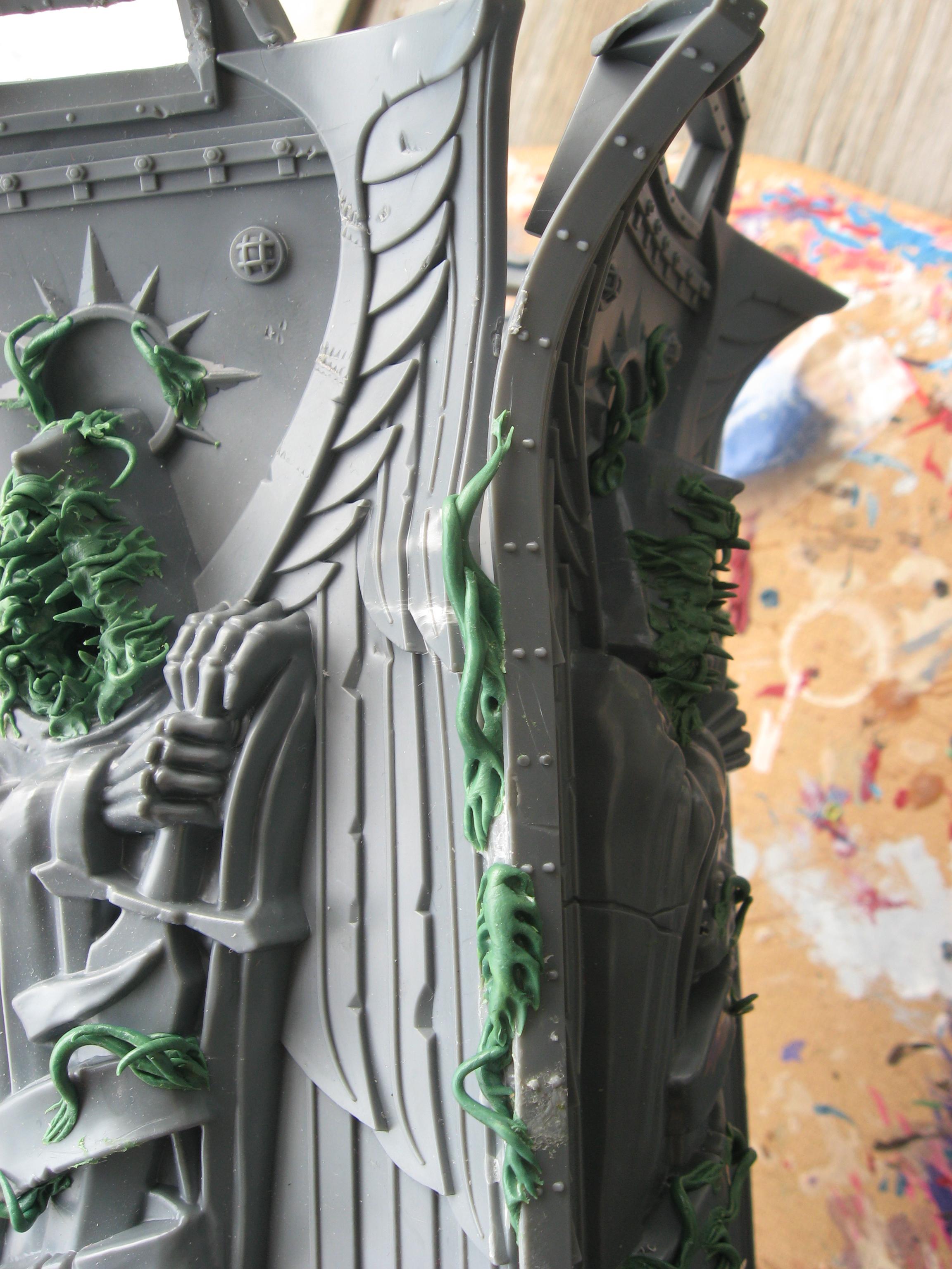 Chaos Daemons, Conversion, Fortress Of Redemption, Harrowed, Terrain
