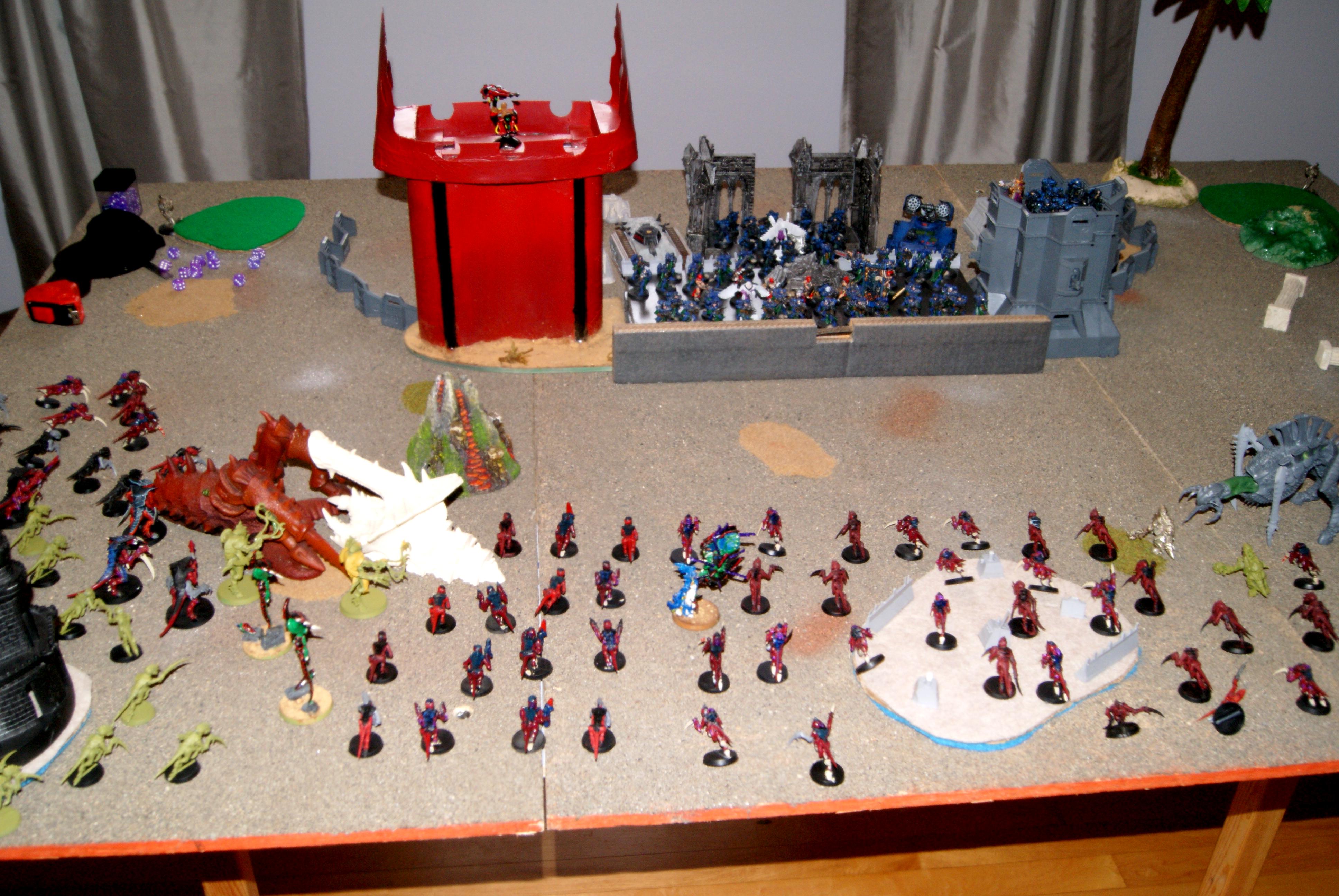 Tyranid deployment
