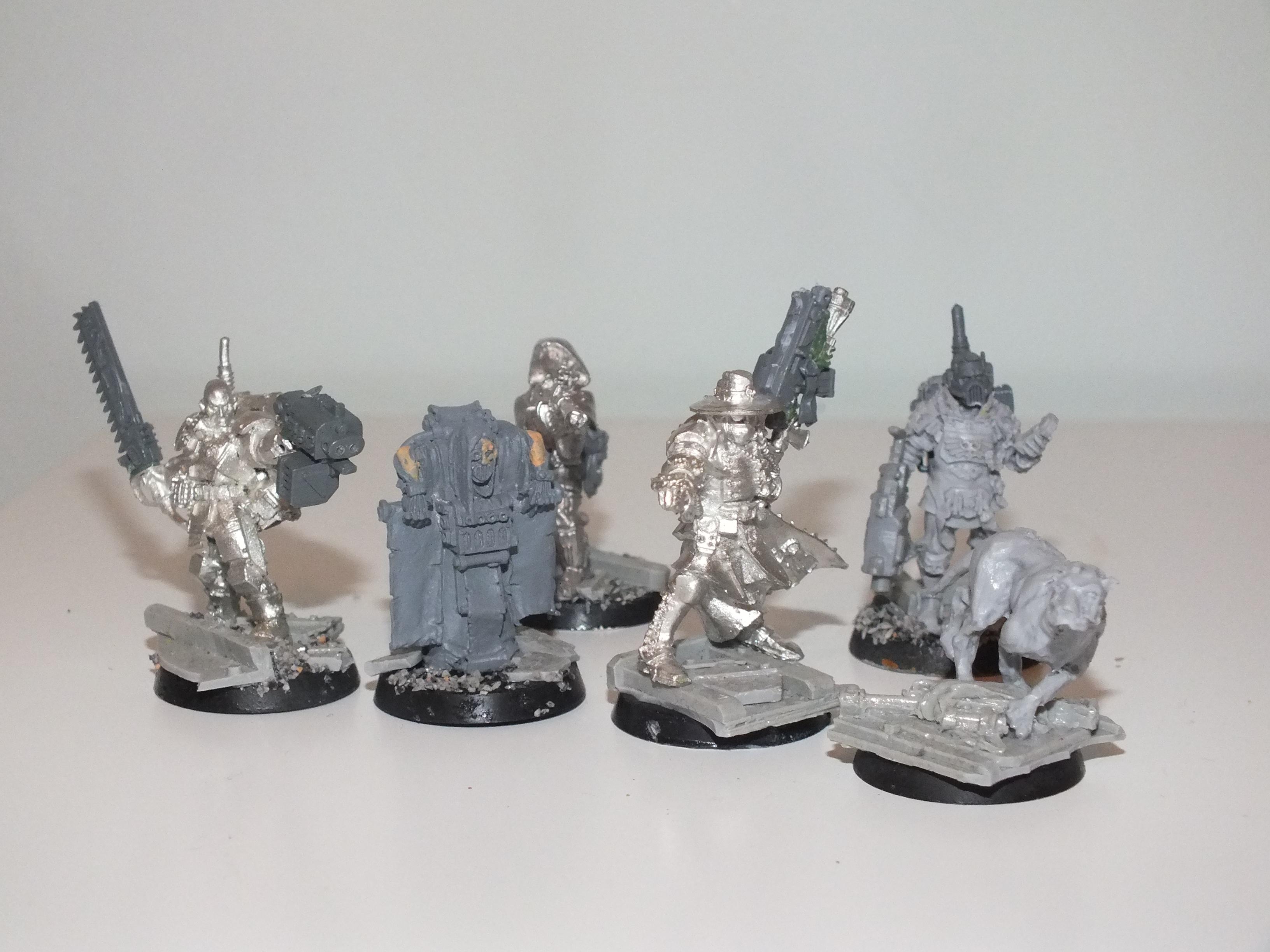 Inquistor and retinue