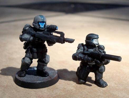 Halo, Odst, Scouts, Storm Troopers, Work In Progress