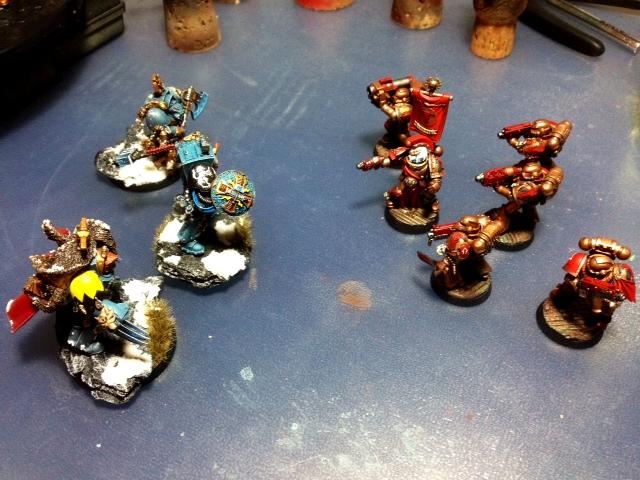 Minotaurs, Space Wolves