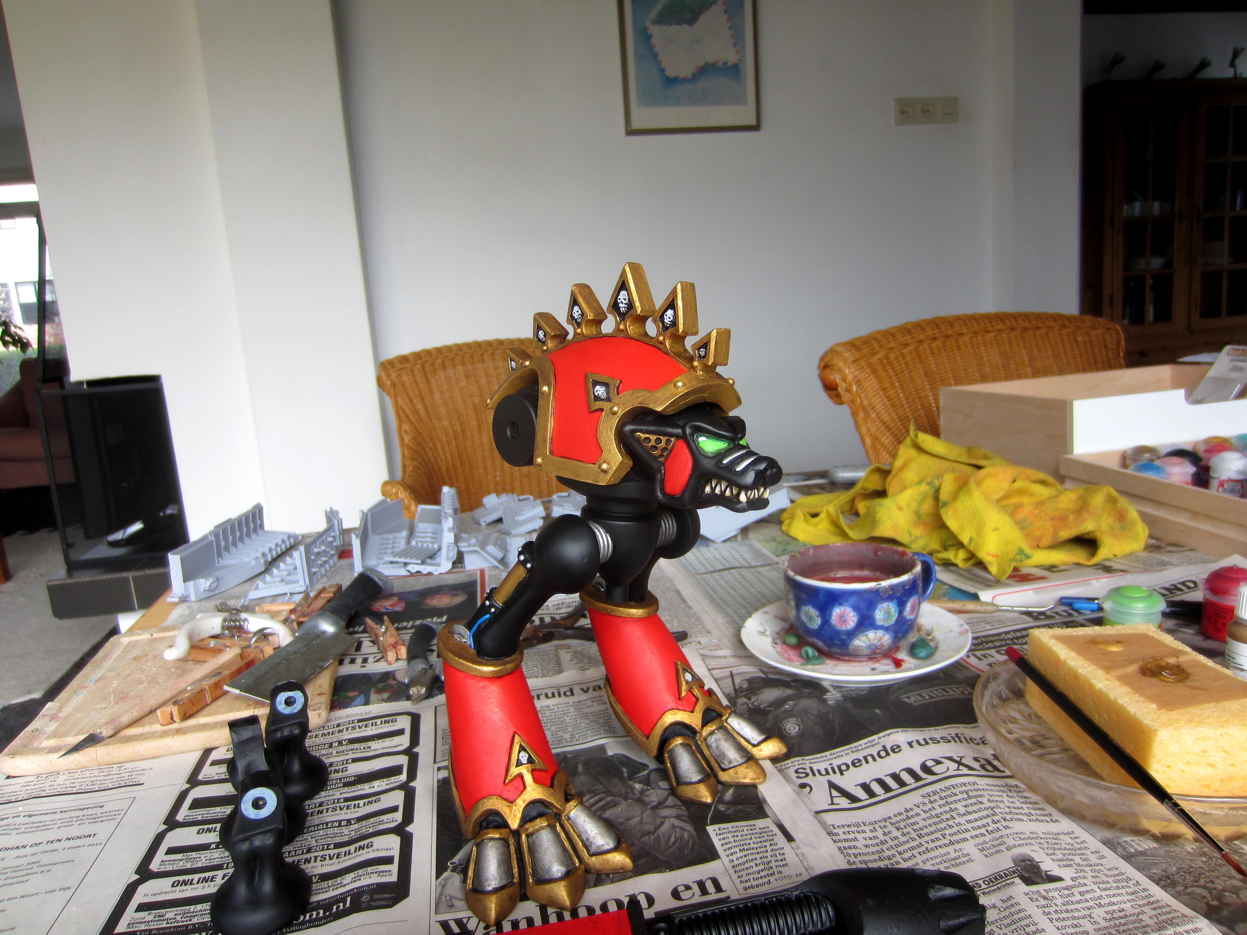 Adepta Sororitas, Armorcast, Sisters Of Battle, Titan, Warhound, Work In Progress
