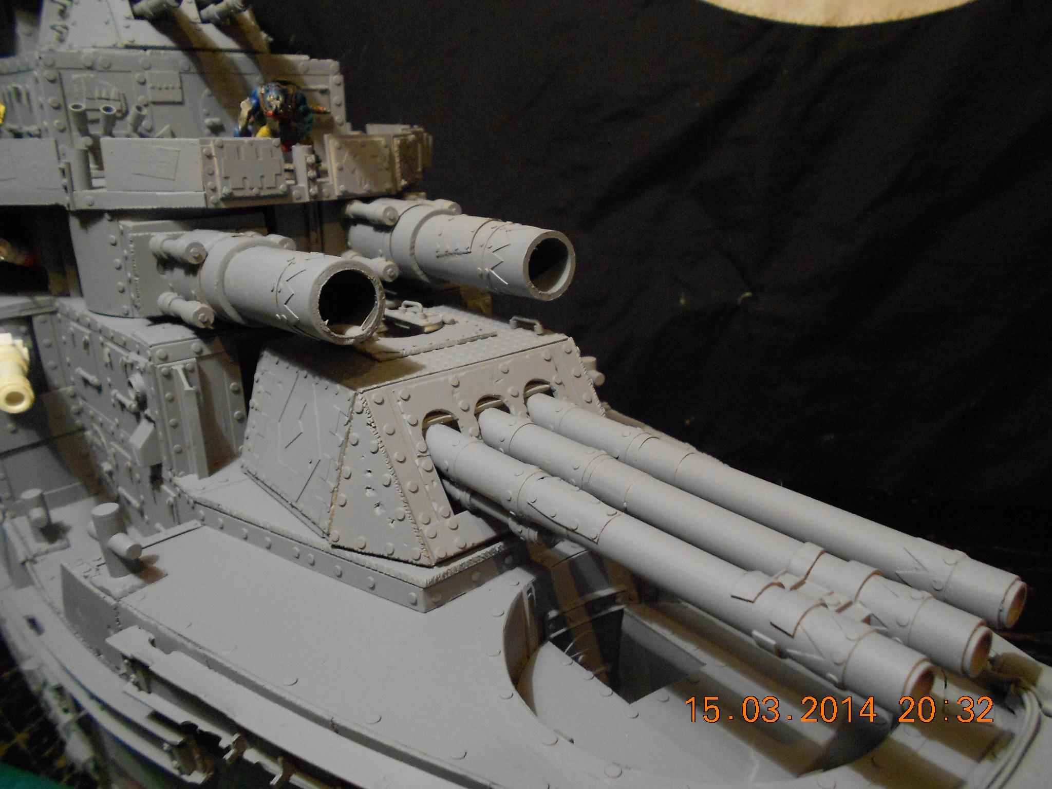 Cannon, Dreadnought, Ork Dreadnought, Ork Warship