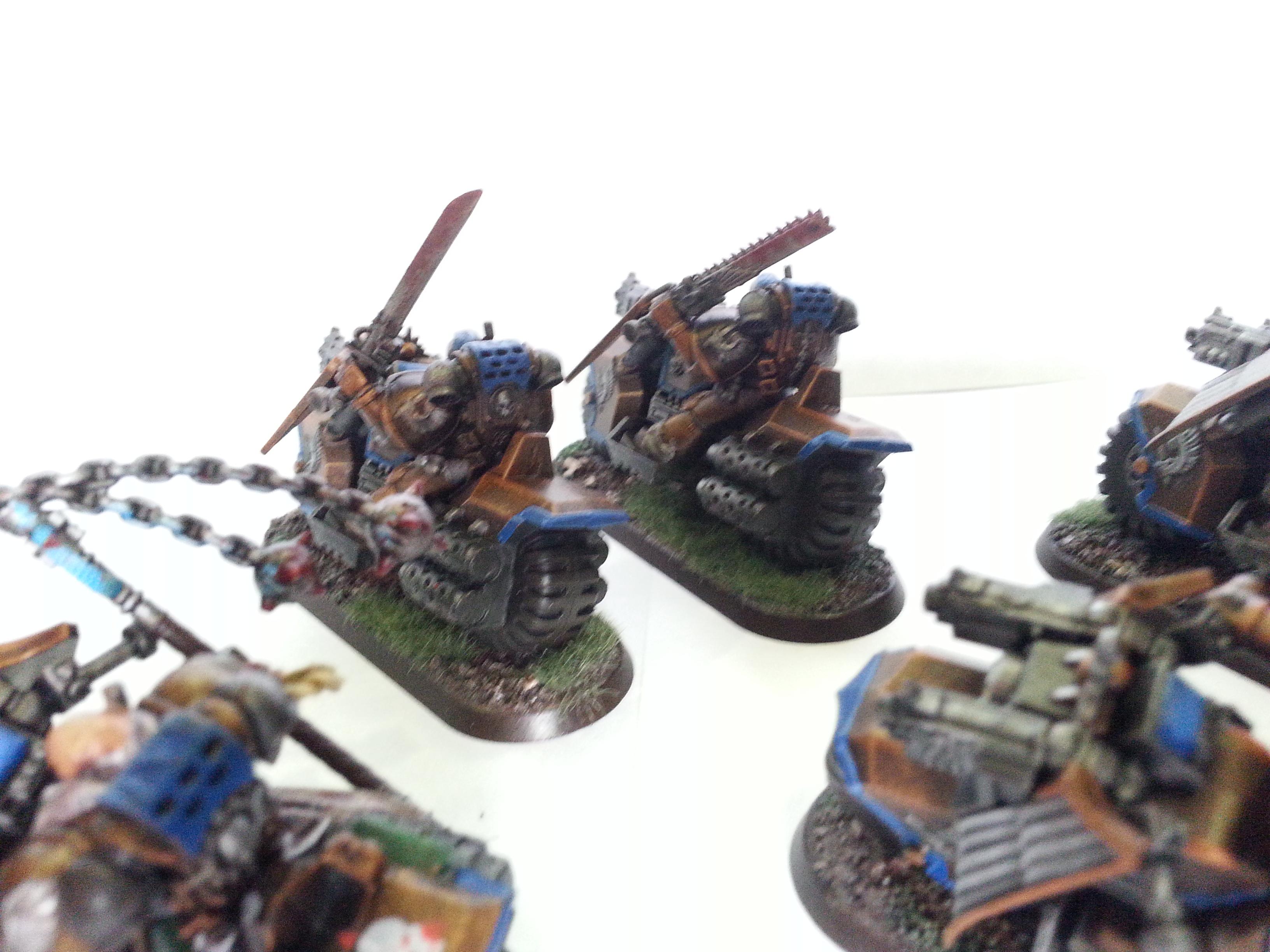 Bike, Space Marines, Copper Hawks bikes