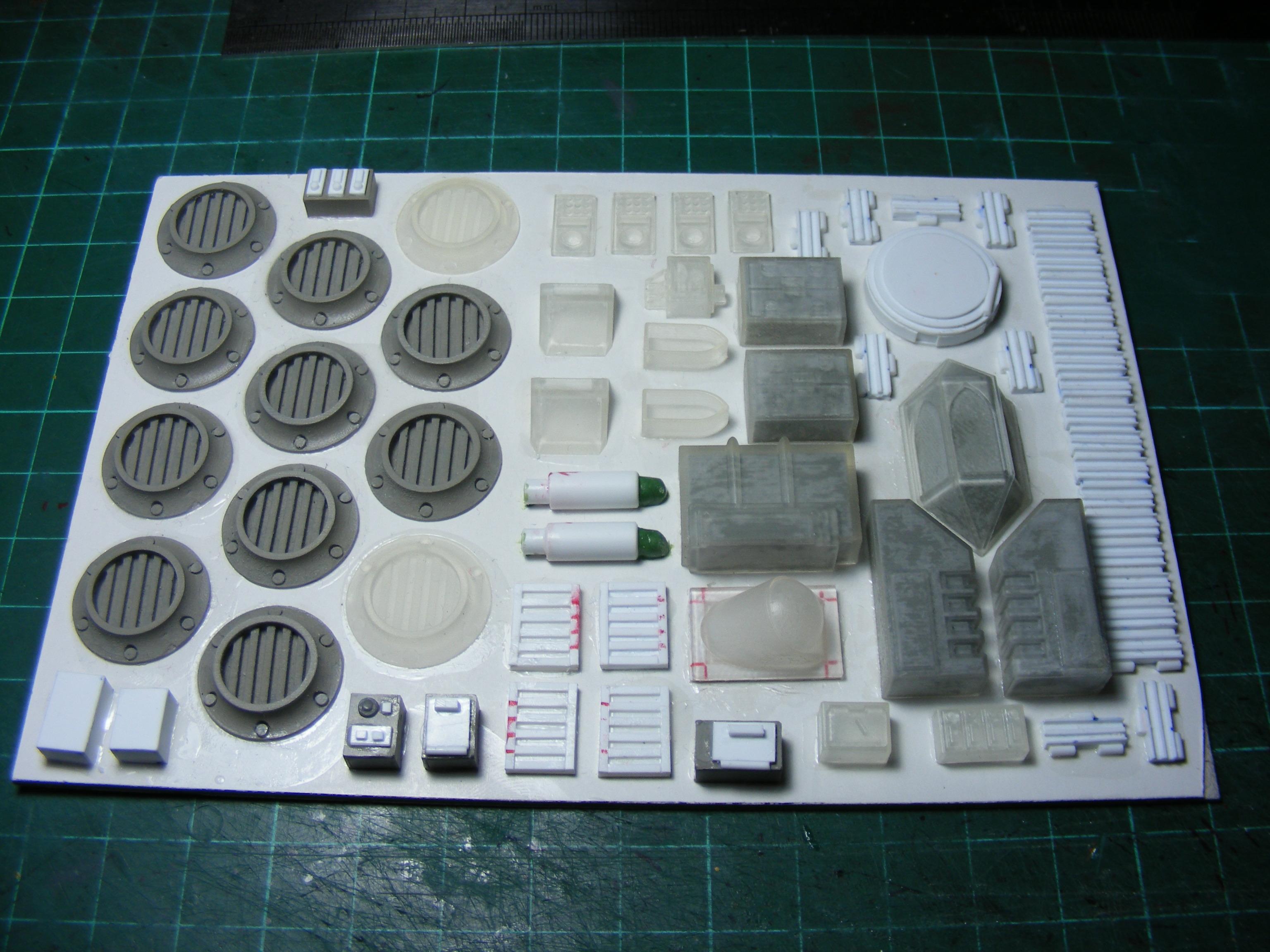 3d Printed, Terrain Bits