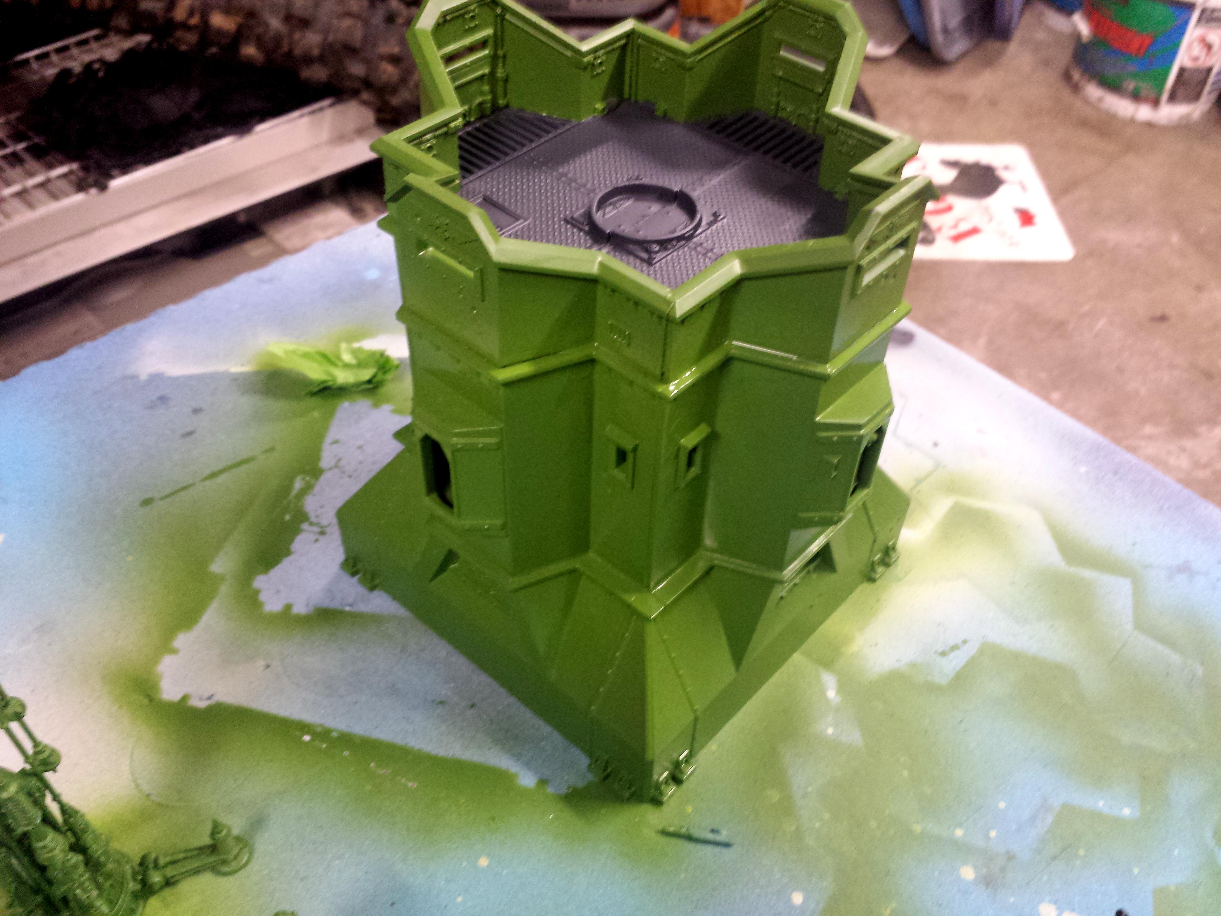 Airbrush, Bastion, Imperial Bastion, Light Cammo Gren