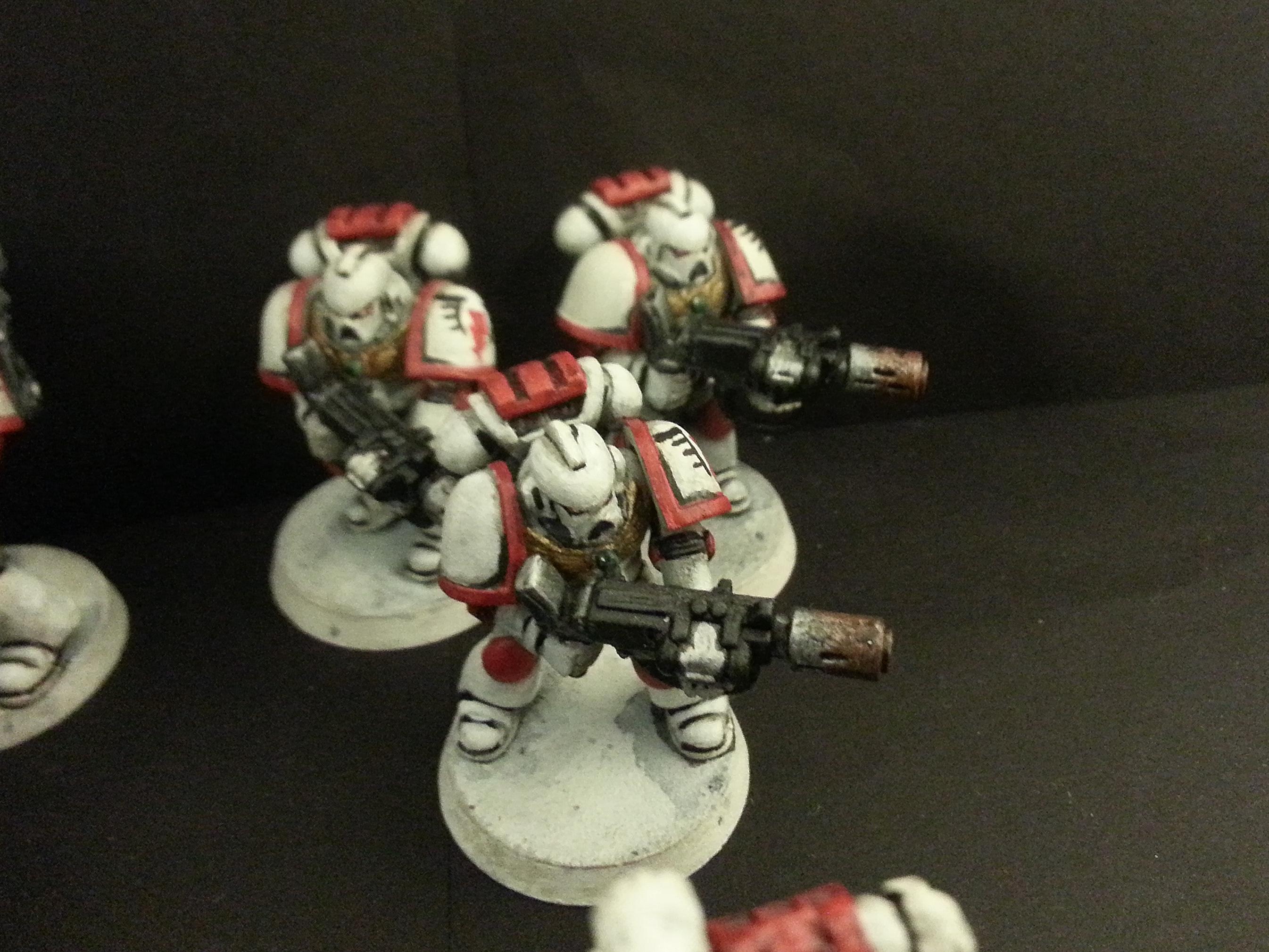 Captain, Chaplain, Command Squad, Devastators, Librarian, Servitors, Space Marines, Techmarine, Warhammer 40,000, White Scars