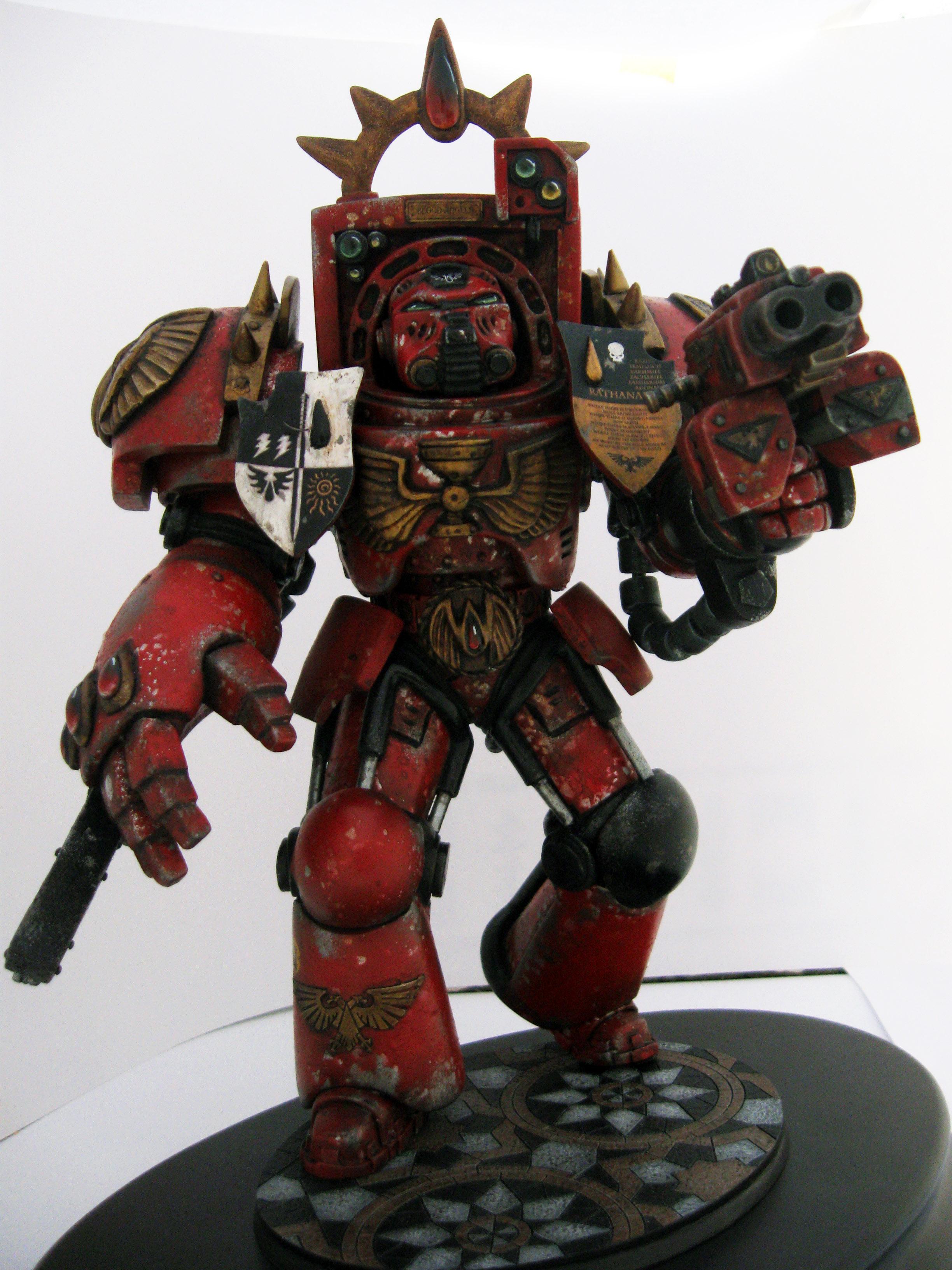 Angel, Blood, Custom, Sculpting, Space, Space Marines, Terminator Armor