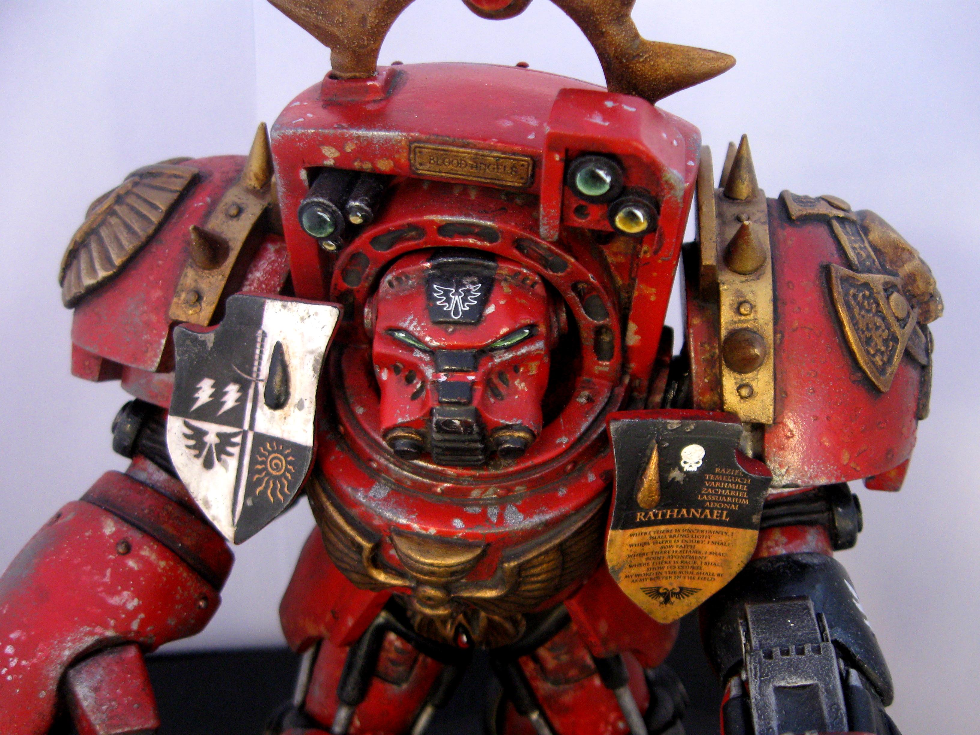 Angel, Blood, Custom, Sculpting, Space, Space Marines, Terminator Armor