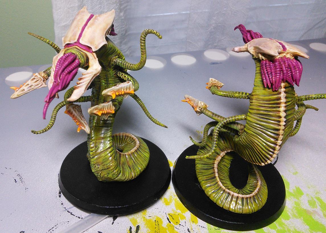 Alien, Carnifex, Cthulhu, Hive Tyrant, Nid, Proxy, Scifi, Trollforged, Tyranids, Warhammer 40,000, Warhammer Fantasy, Worm