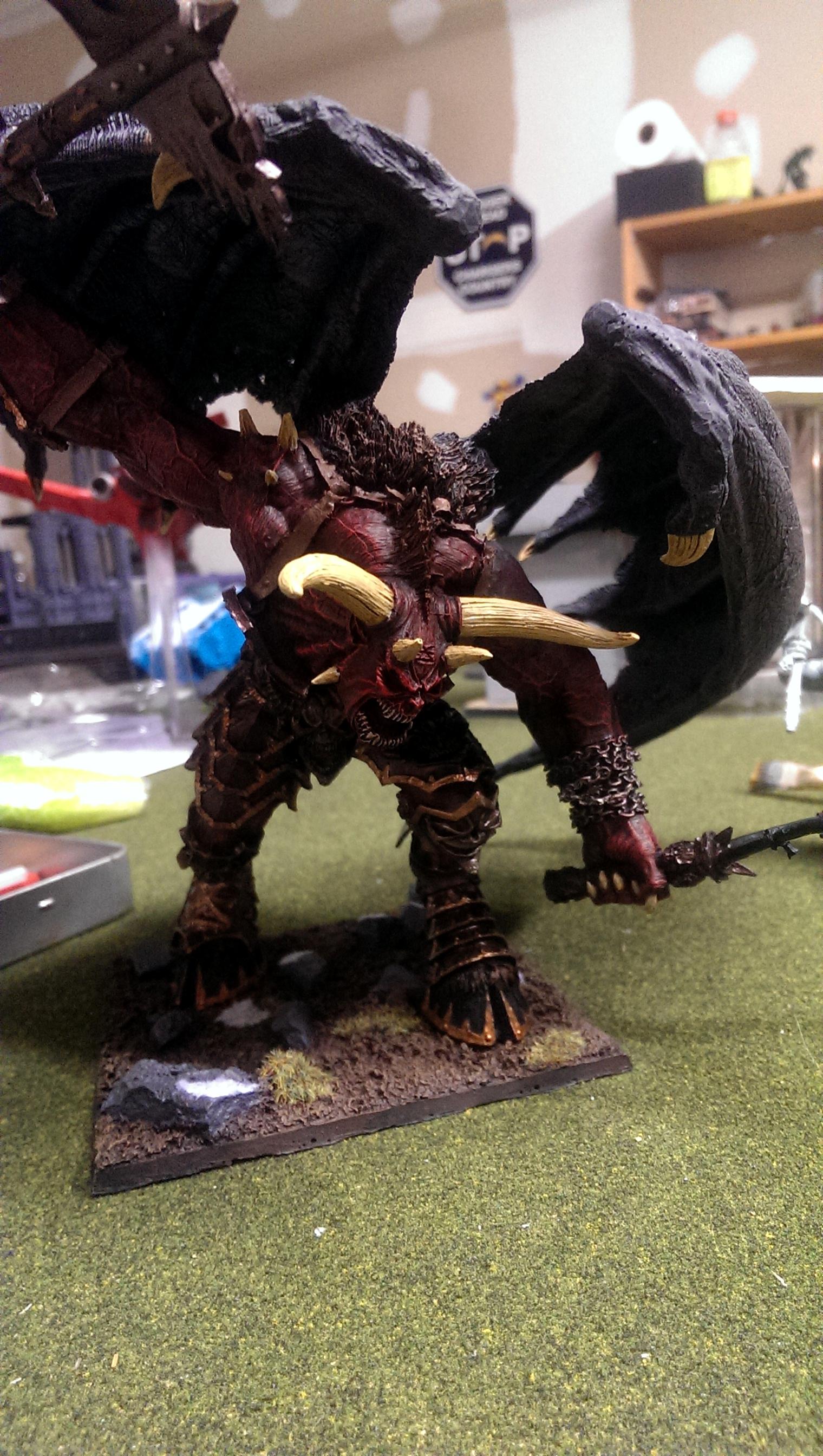 Chaos, Daemons, Exalted Bloodthirster, Greater Daemon, Khorne