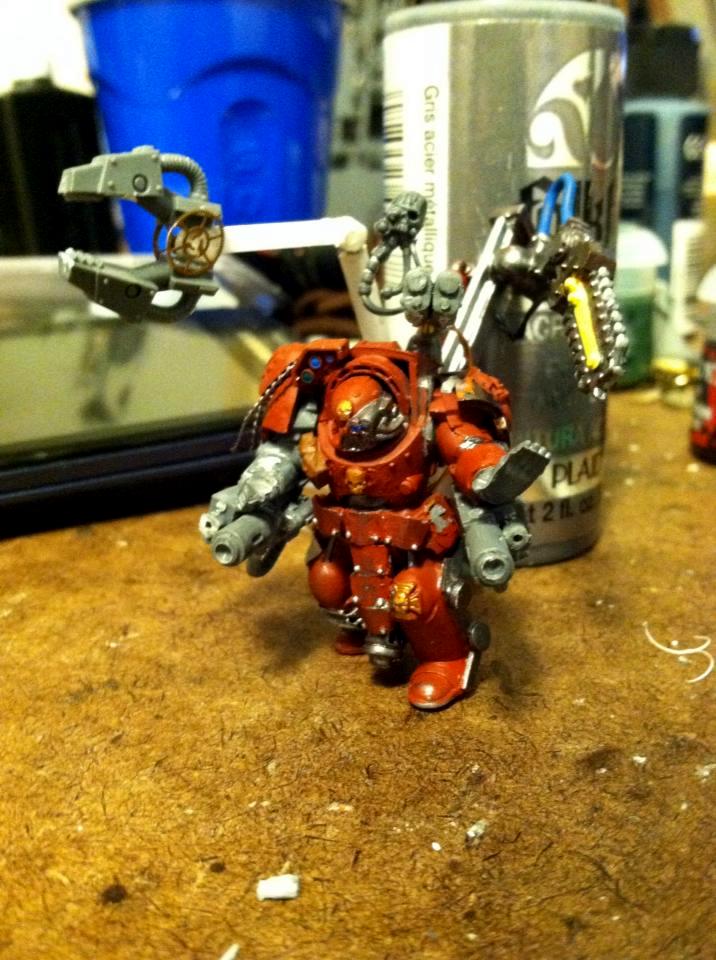 Conversion, Custom, Master Of The Forge, Techmarine, Terminator Armor