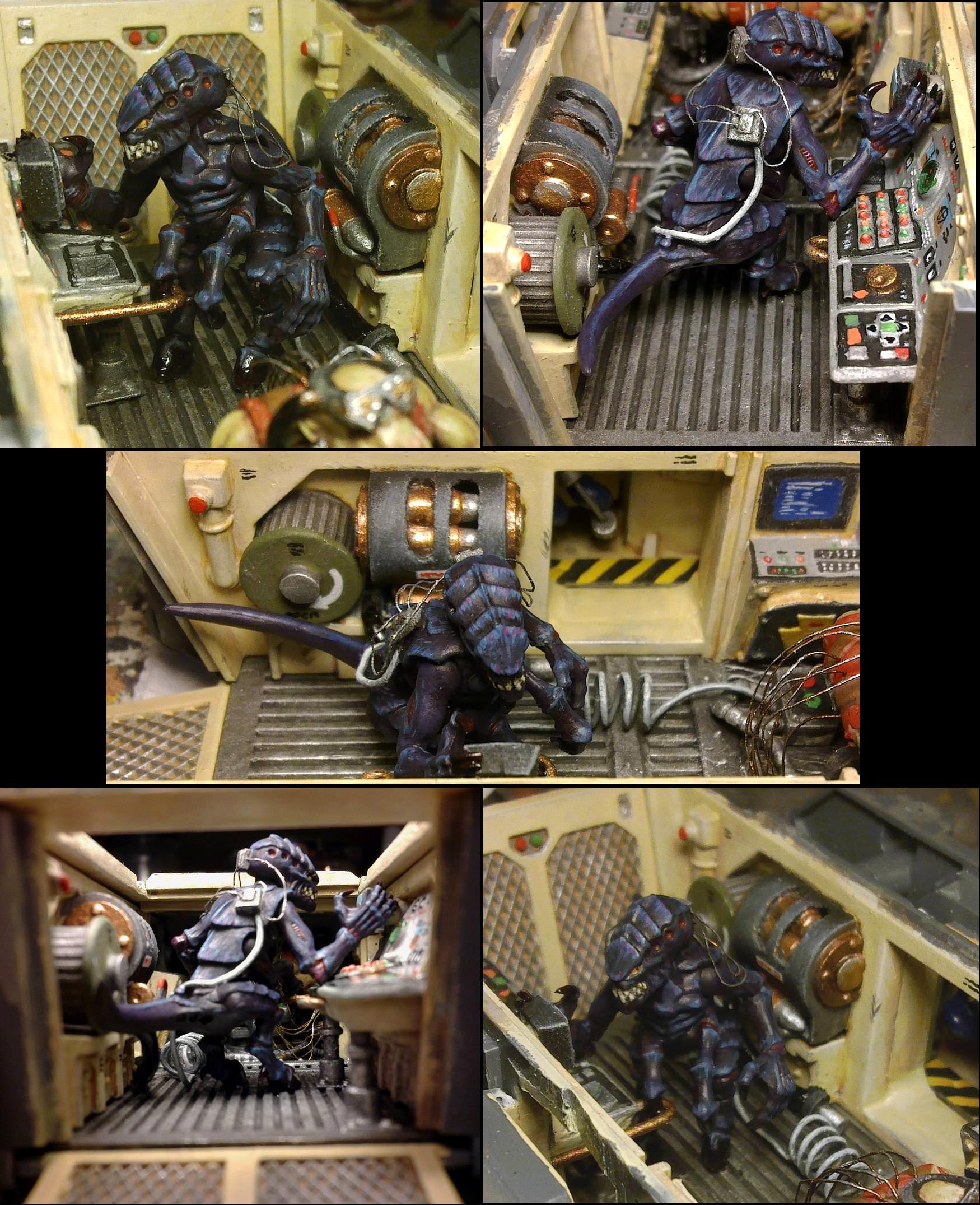 Controls, Gunner, Interior, Tank, Tyranids