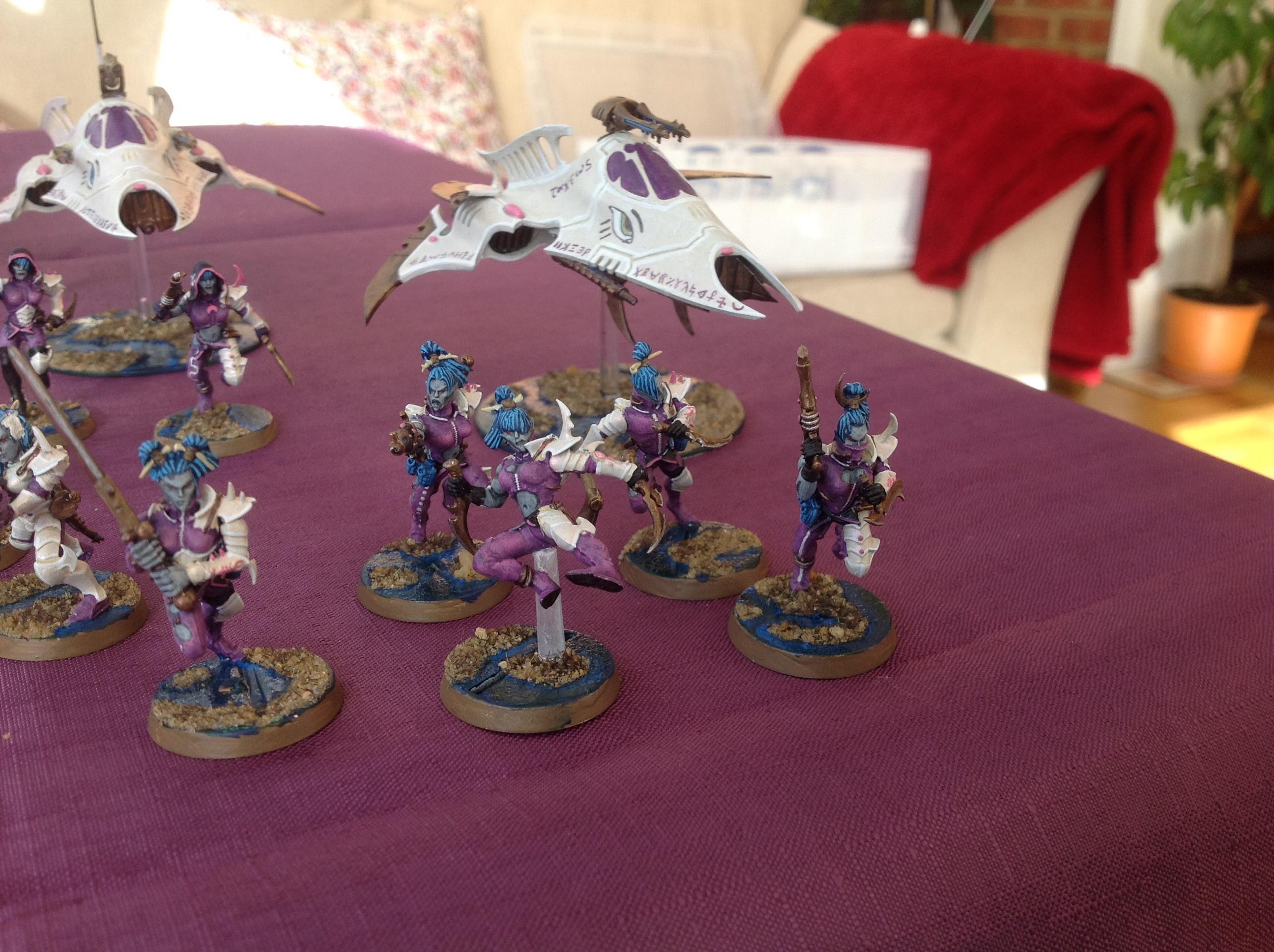 Five of the new wyches