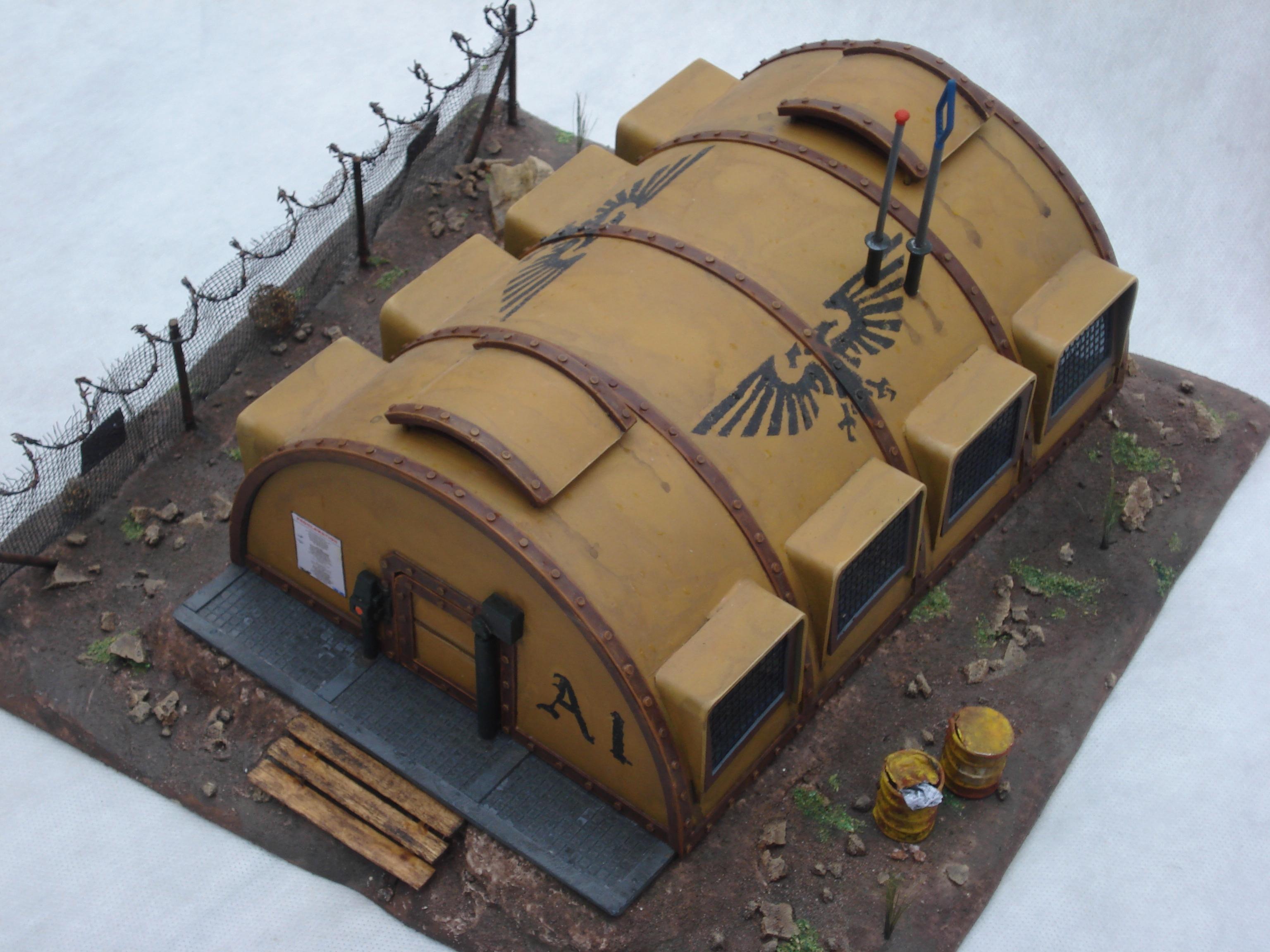 Barracks, Buildings, Imperial Guard, Scratch, Terrain