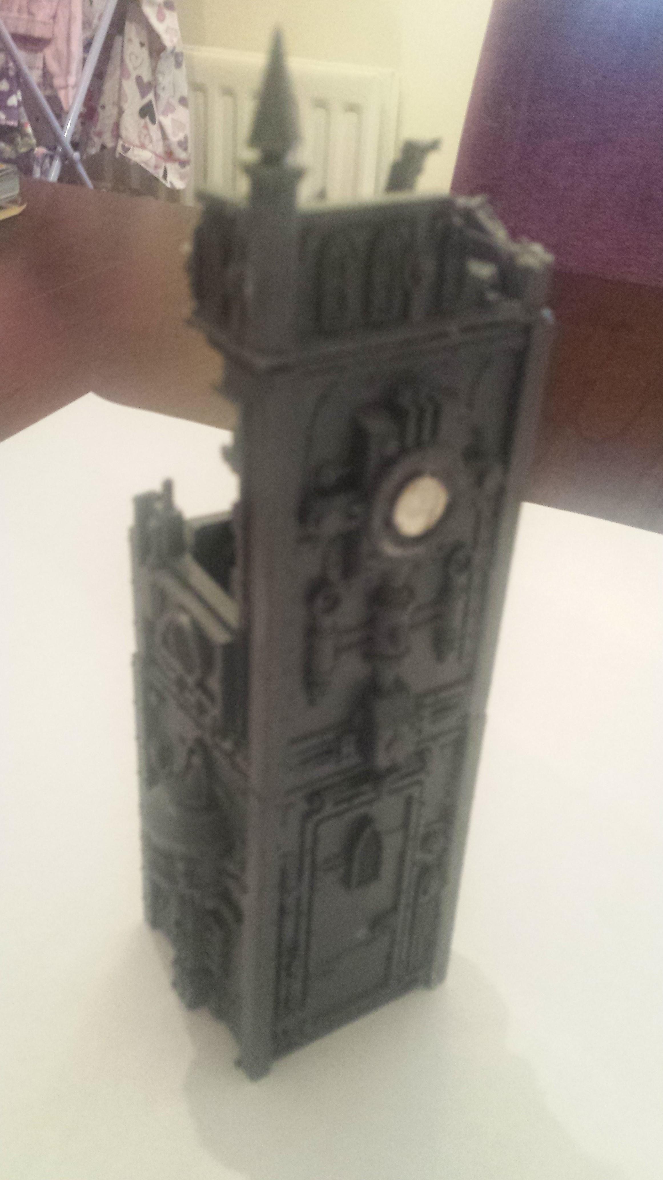 The tower with magnet